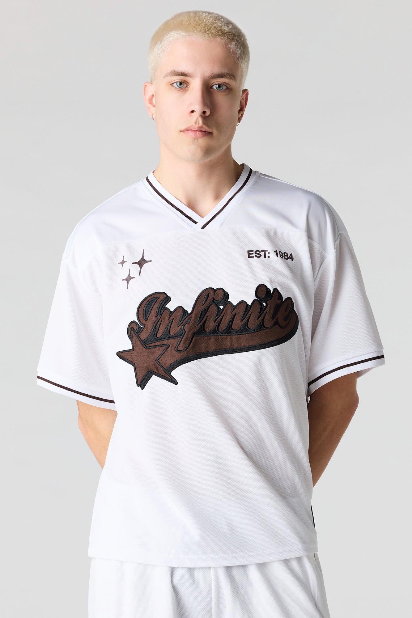 Graphic Mesh Jersey
