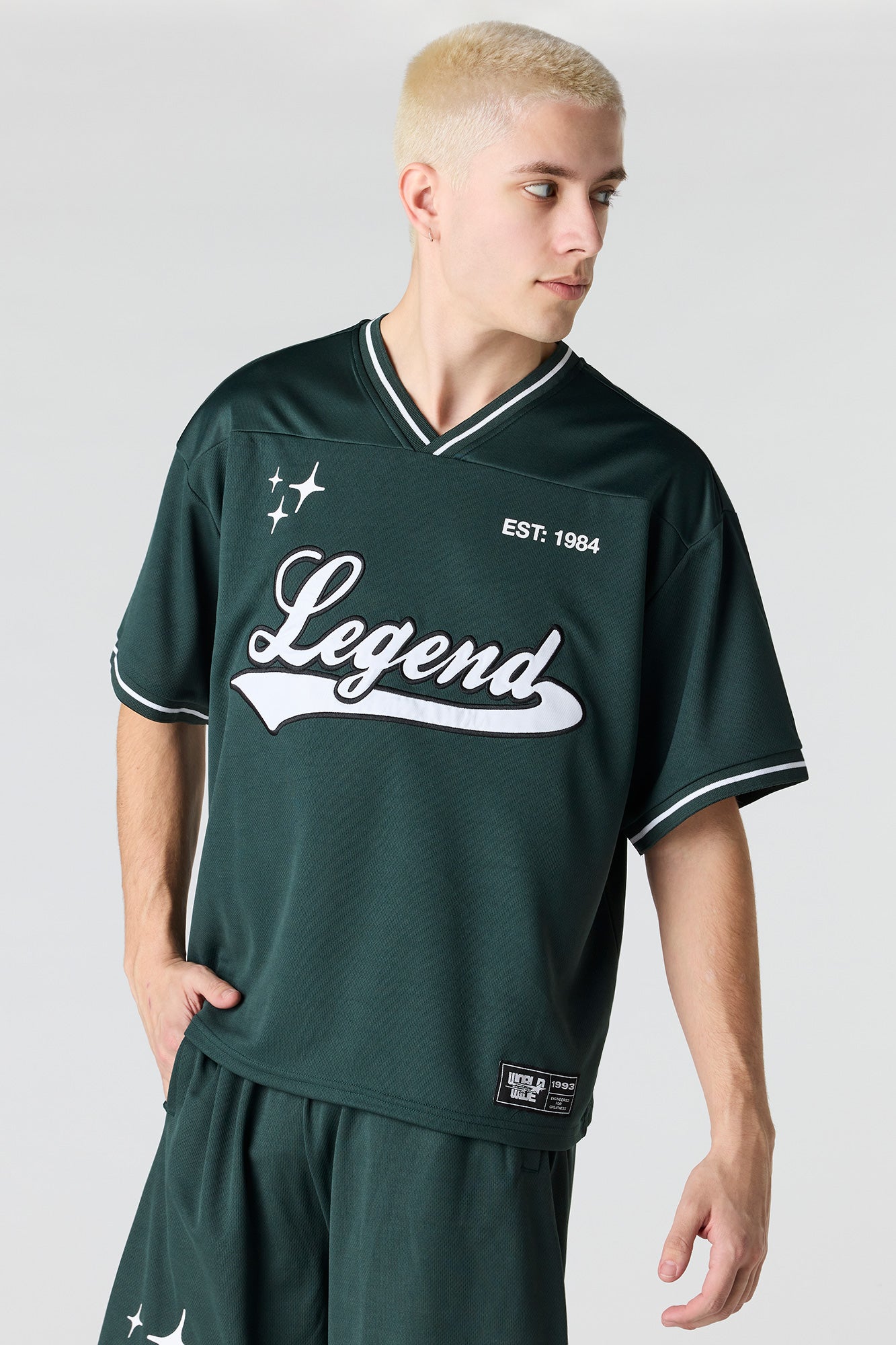 Graphic Mesh Jersey