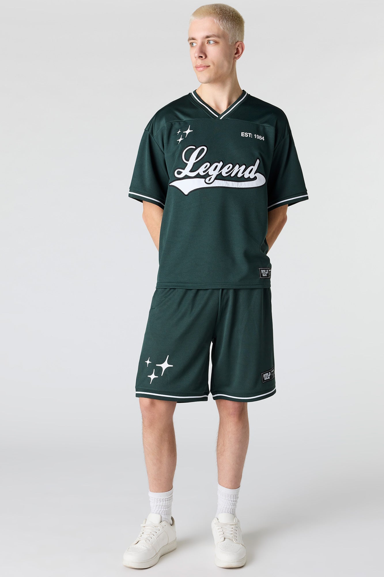 Graphic Mesh Jersey
