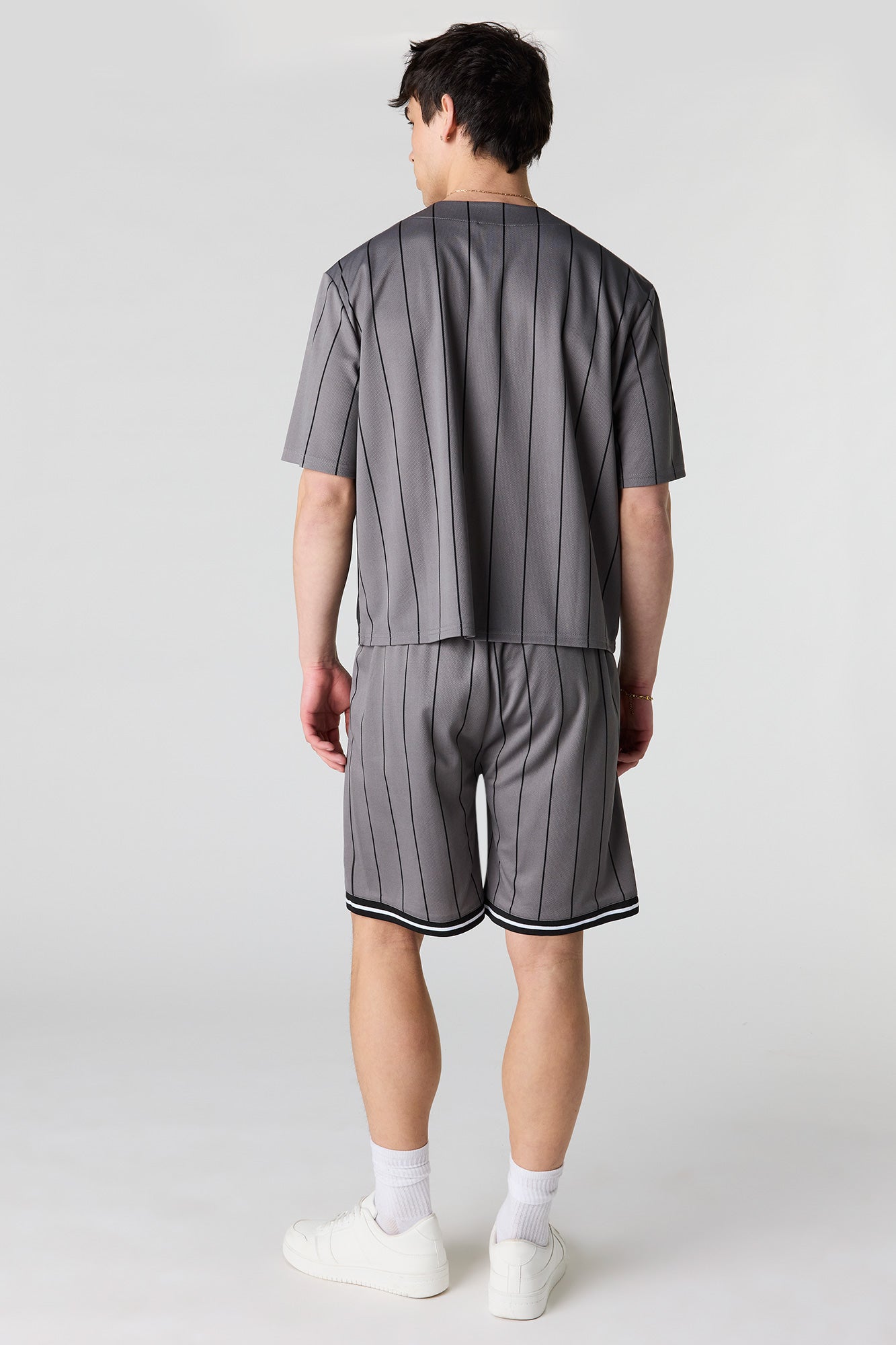 Graphic Mesh Short