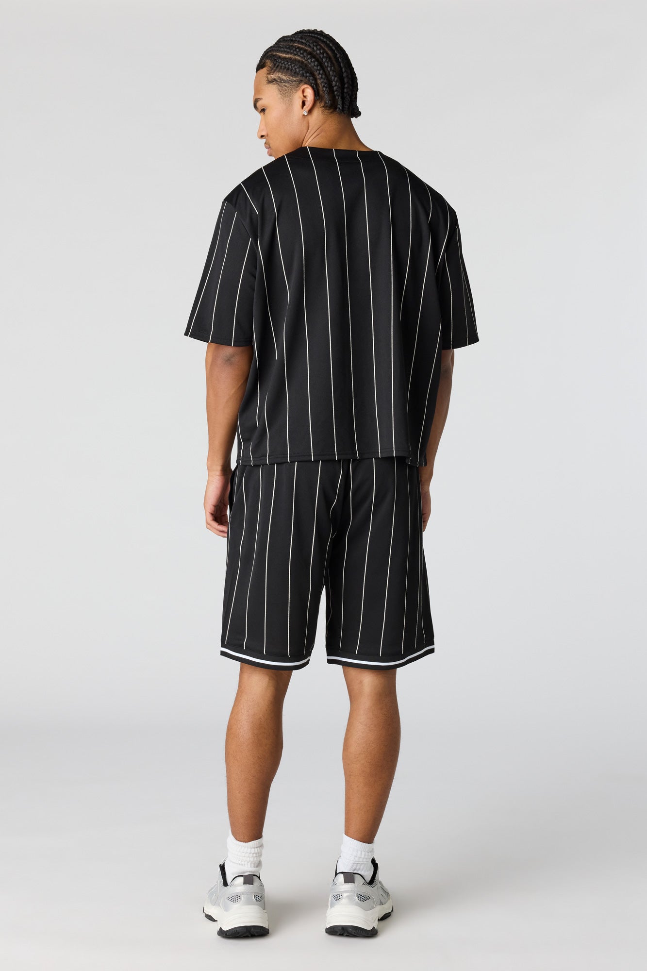 Graphic Mesh Short