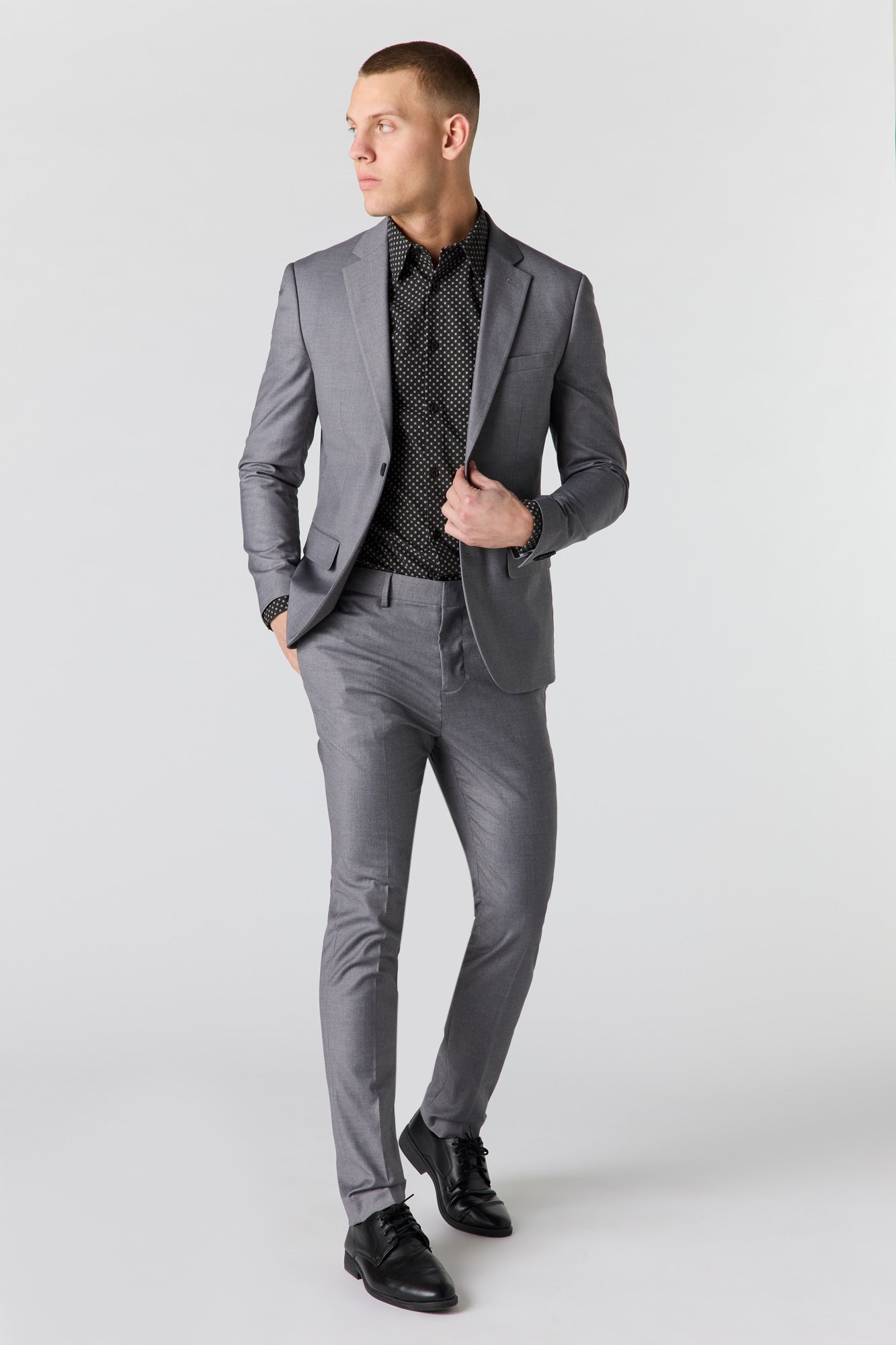 Skinny Fit Suit Pant