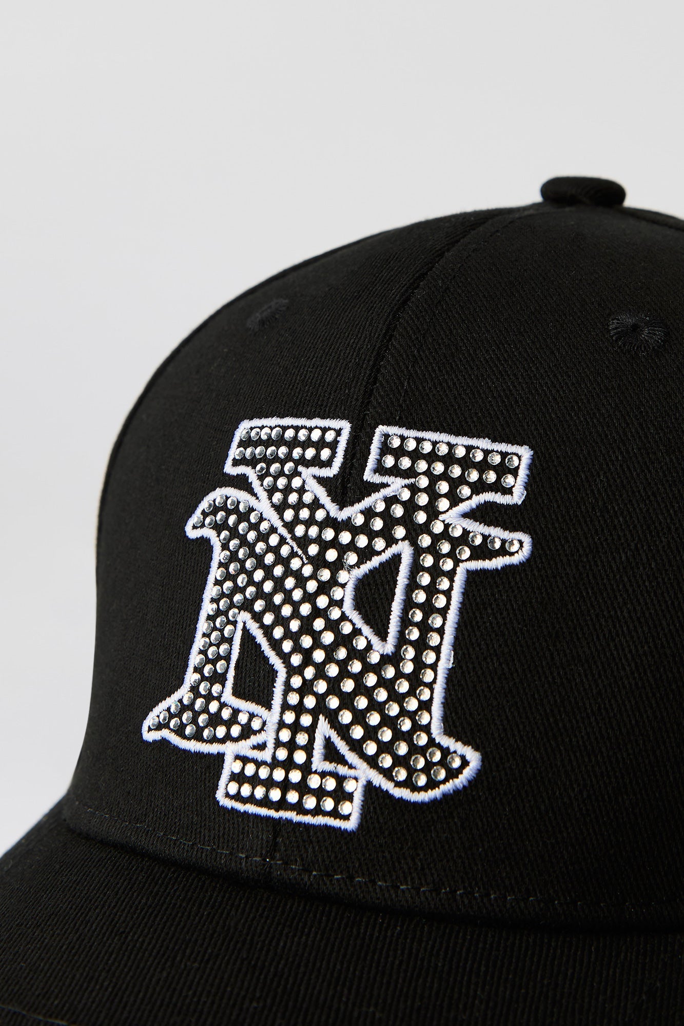 City Rhinestone Embroidered Baseball Hat