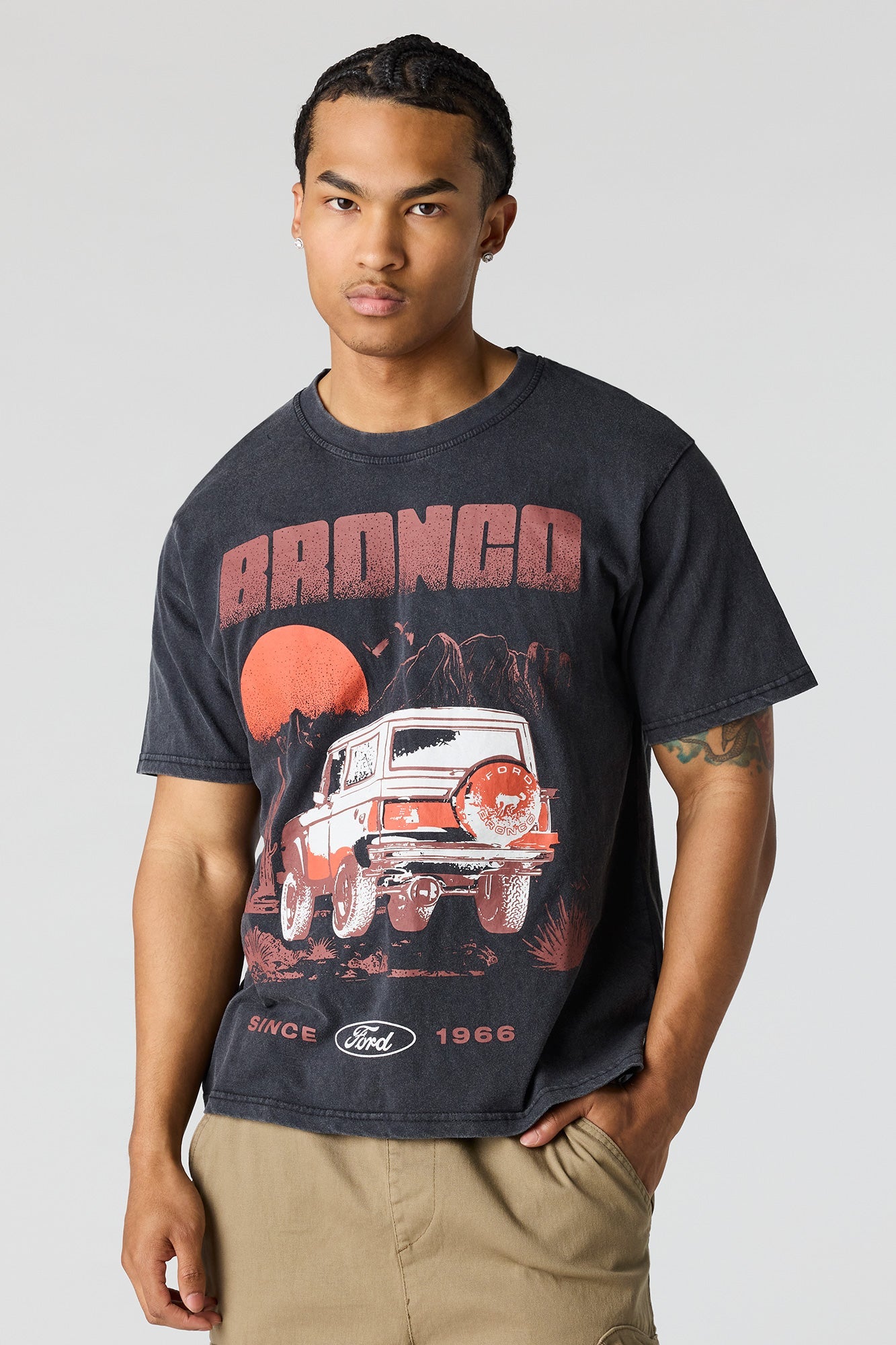 Ford Bronco Graphic Washed T-Shirt