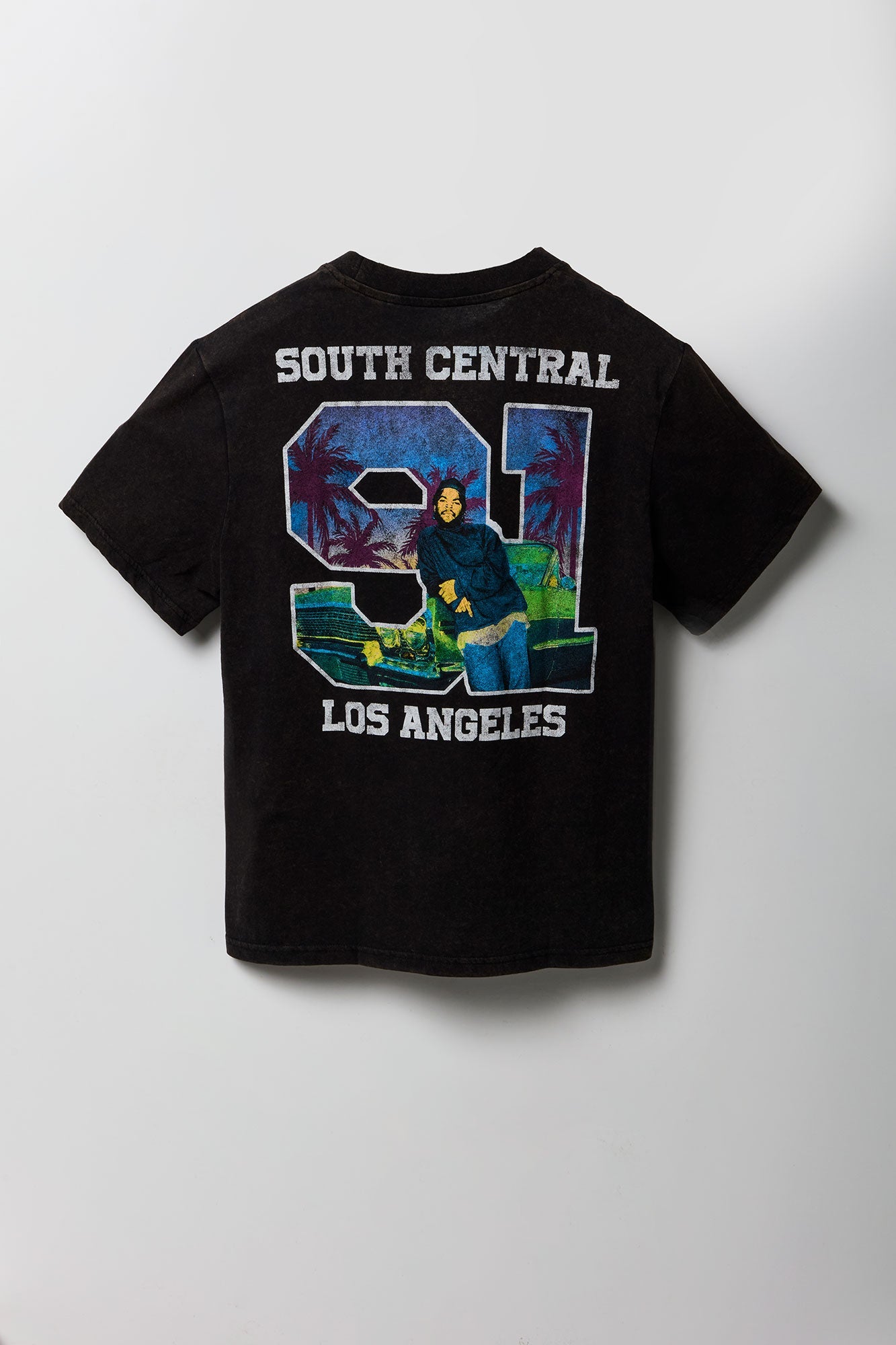 Premium Heavyweight Cotton Boys n the Hood Graphic T-Shirt