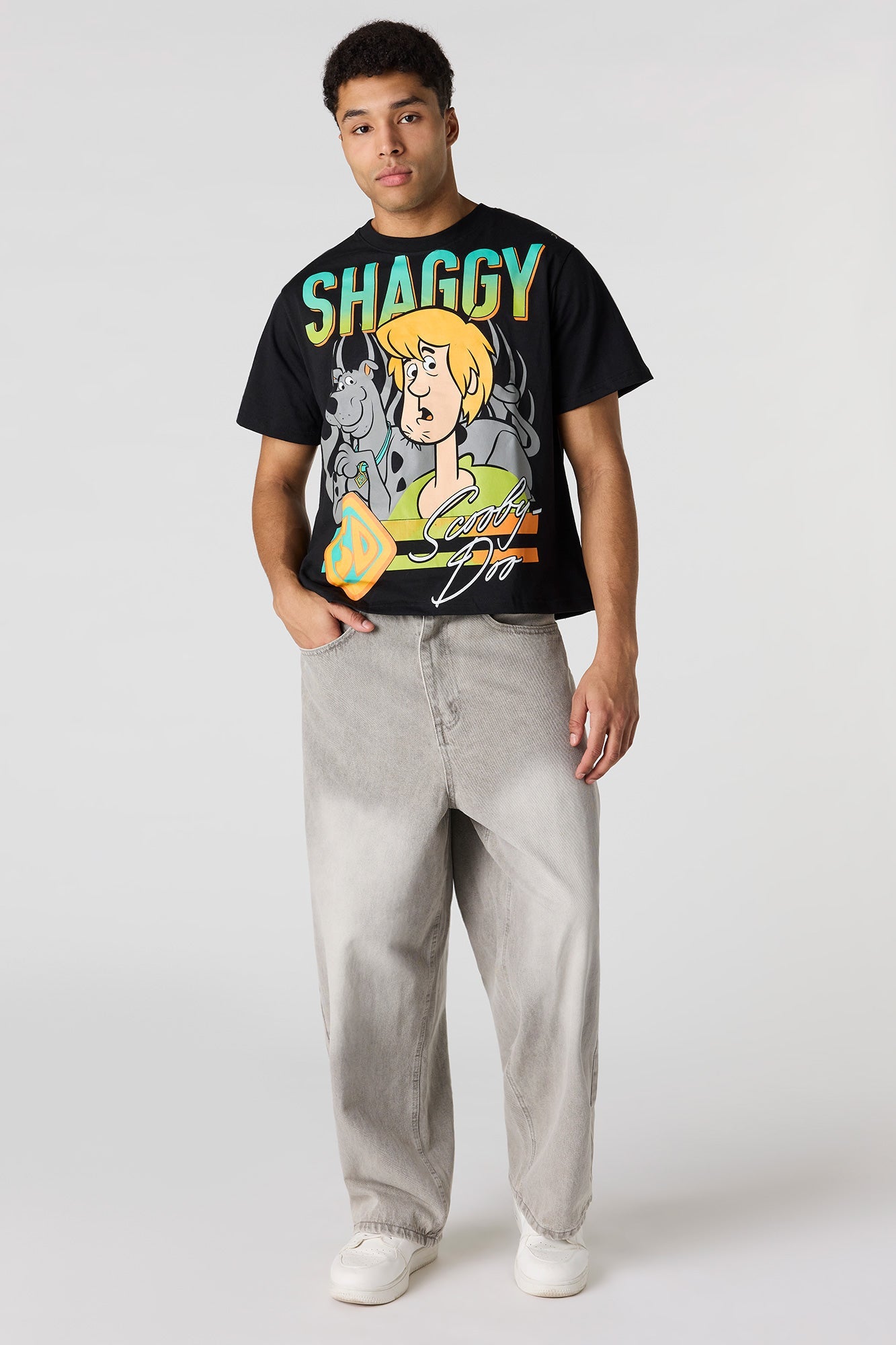 Premium Heavyweight Cotton Scooby Doo Graphic T-Shirt
