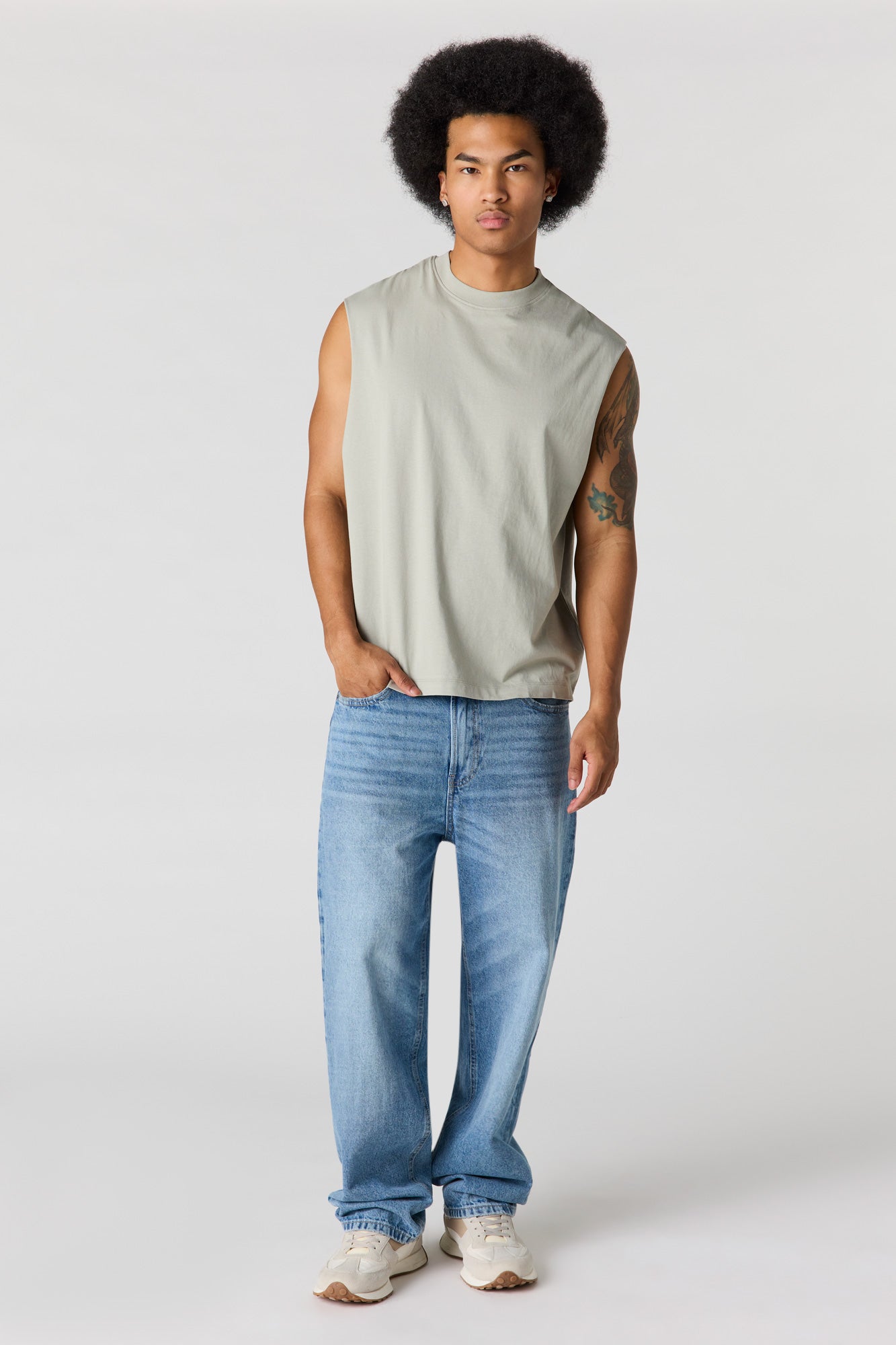 Solid Muscle Tank