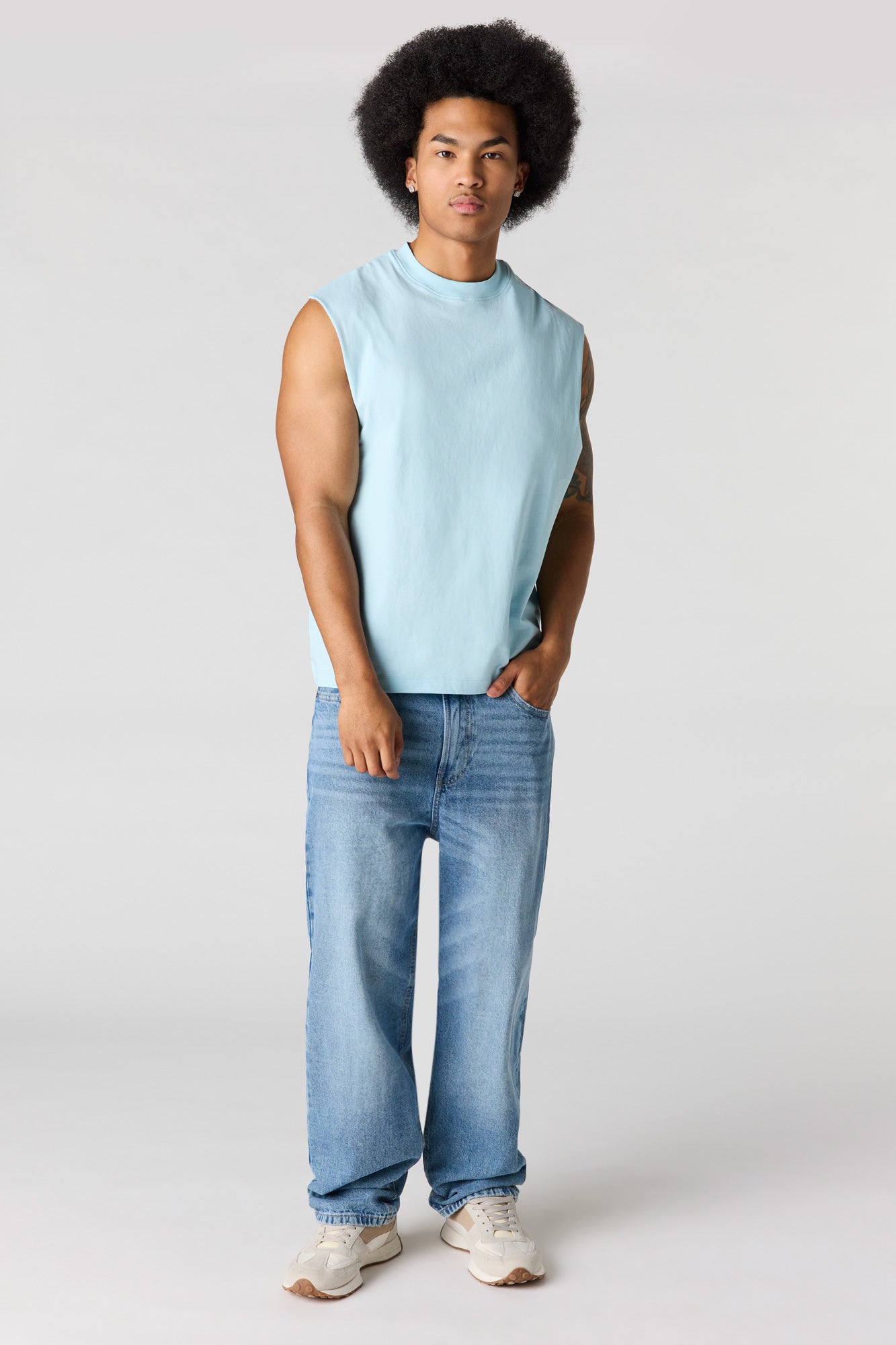 Solid Muscle Tank