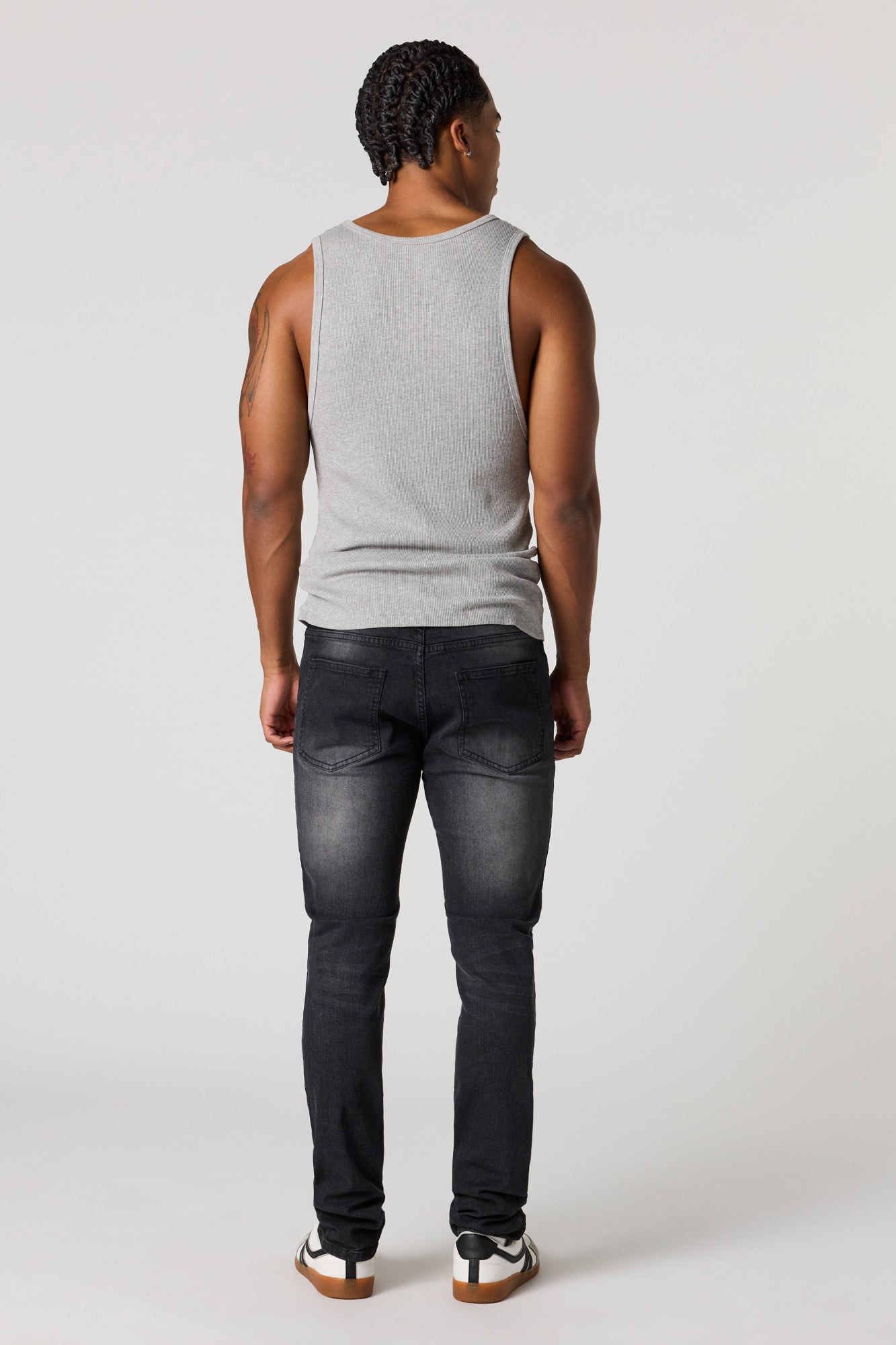 Ripped Skinny Black Jean