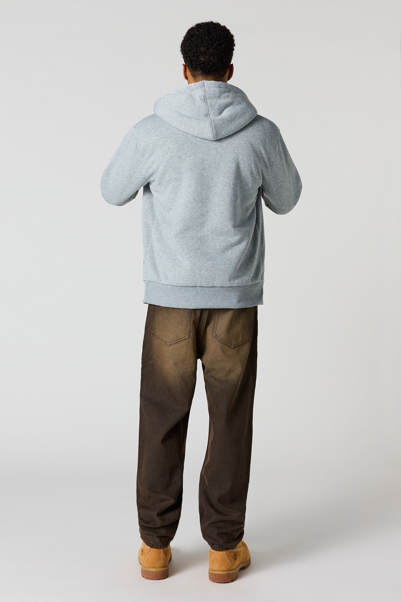 Baggy Washed Brown Jean
