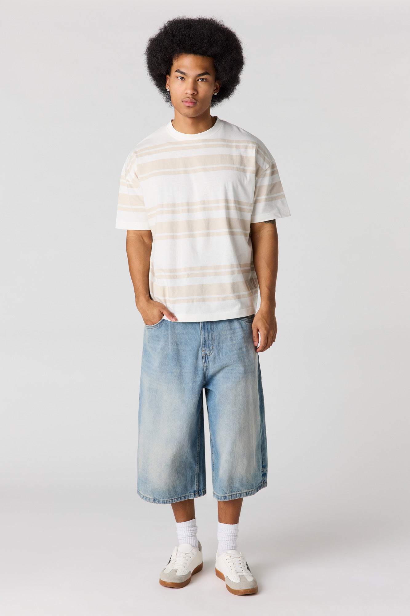 Striped Relaxed T-Shirt