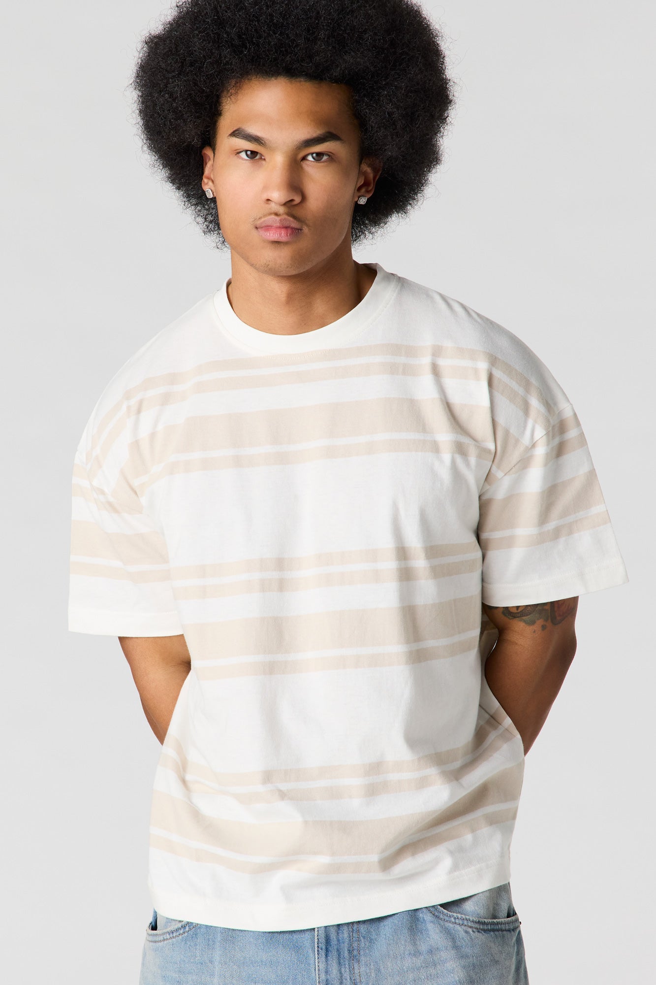 Striped Relaxed T-Shirt