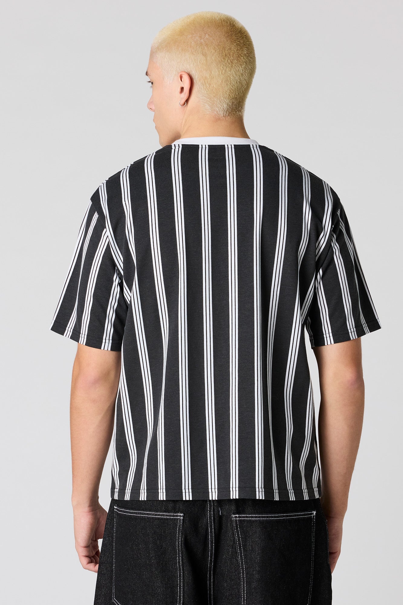 Malibu Embroidered Striped T-Shirt