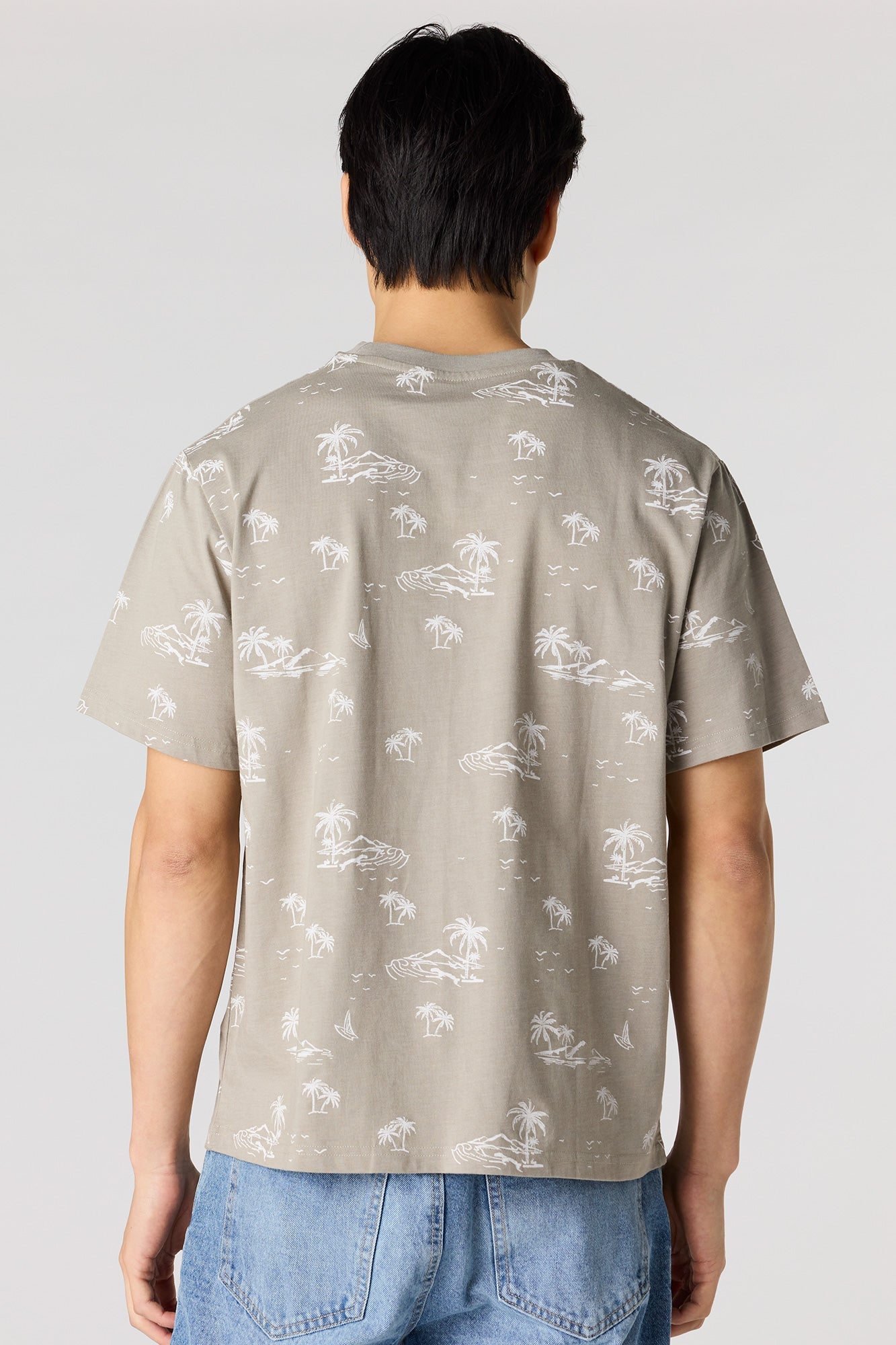 Tropical Print T-Shirt