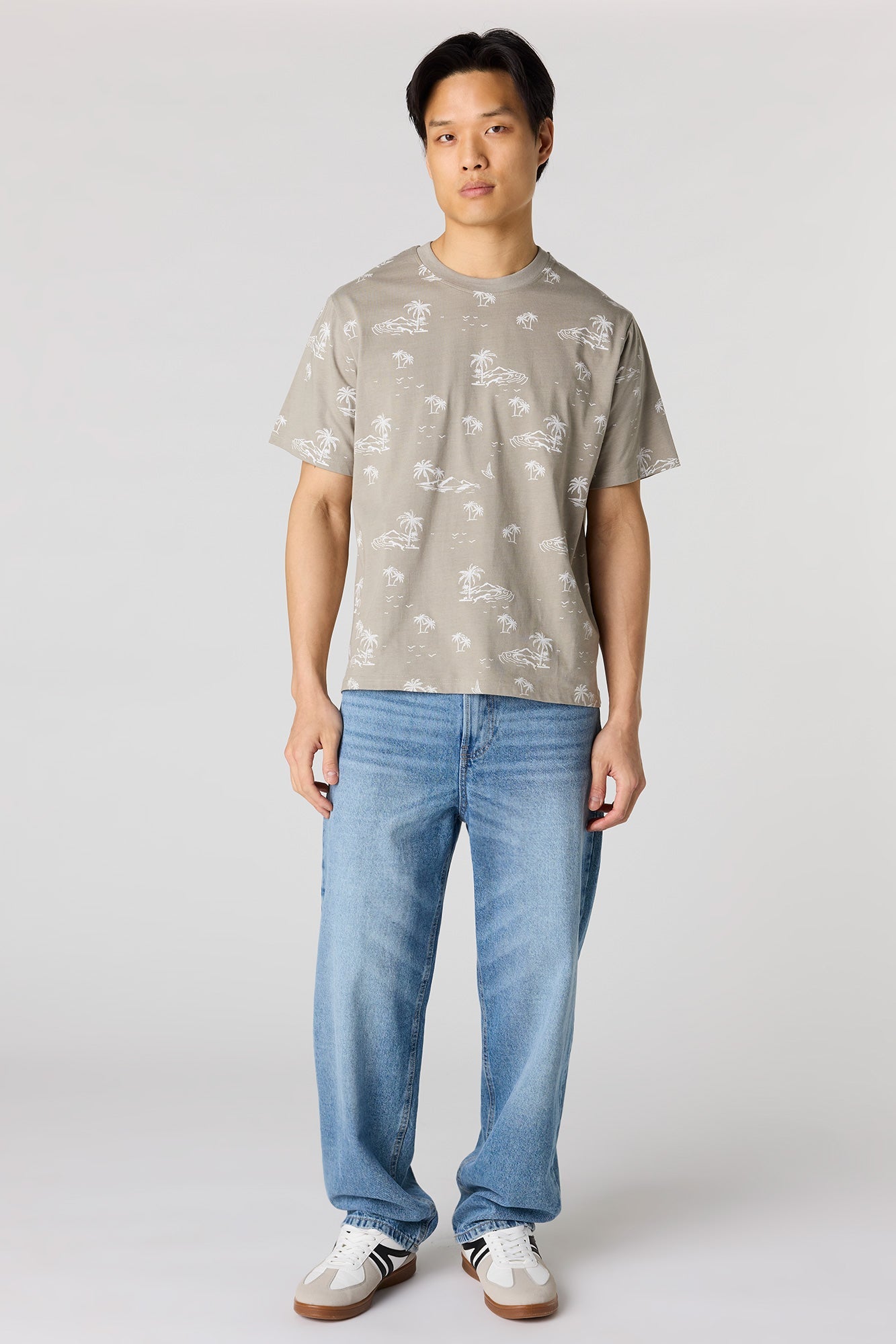 Tropical Print T-Shirt