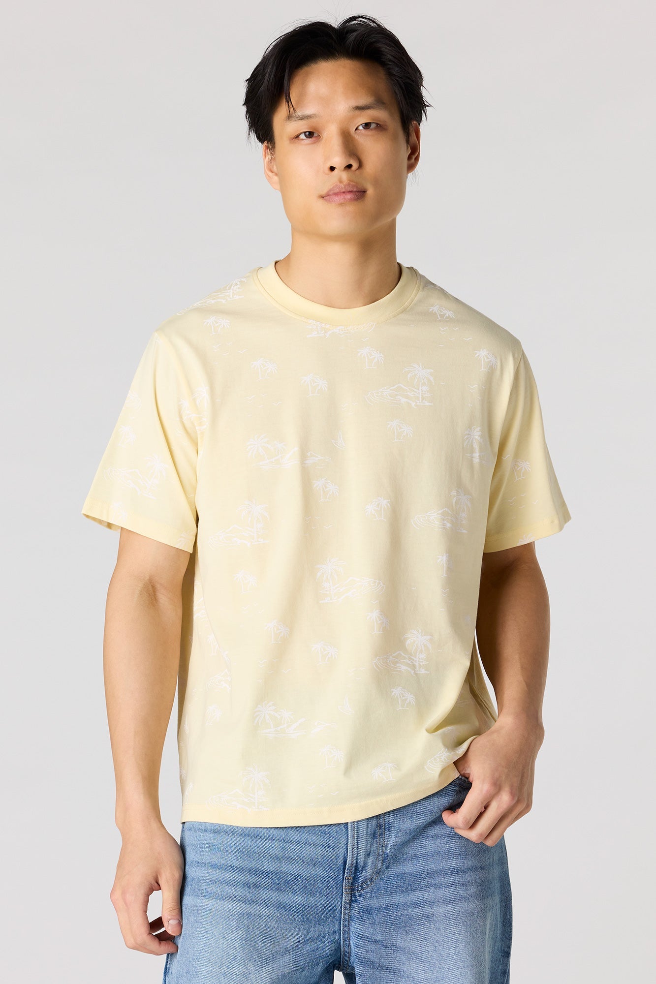 Tropical Print T-Shirt