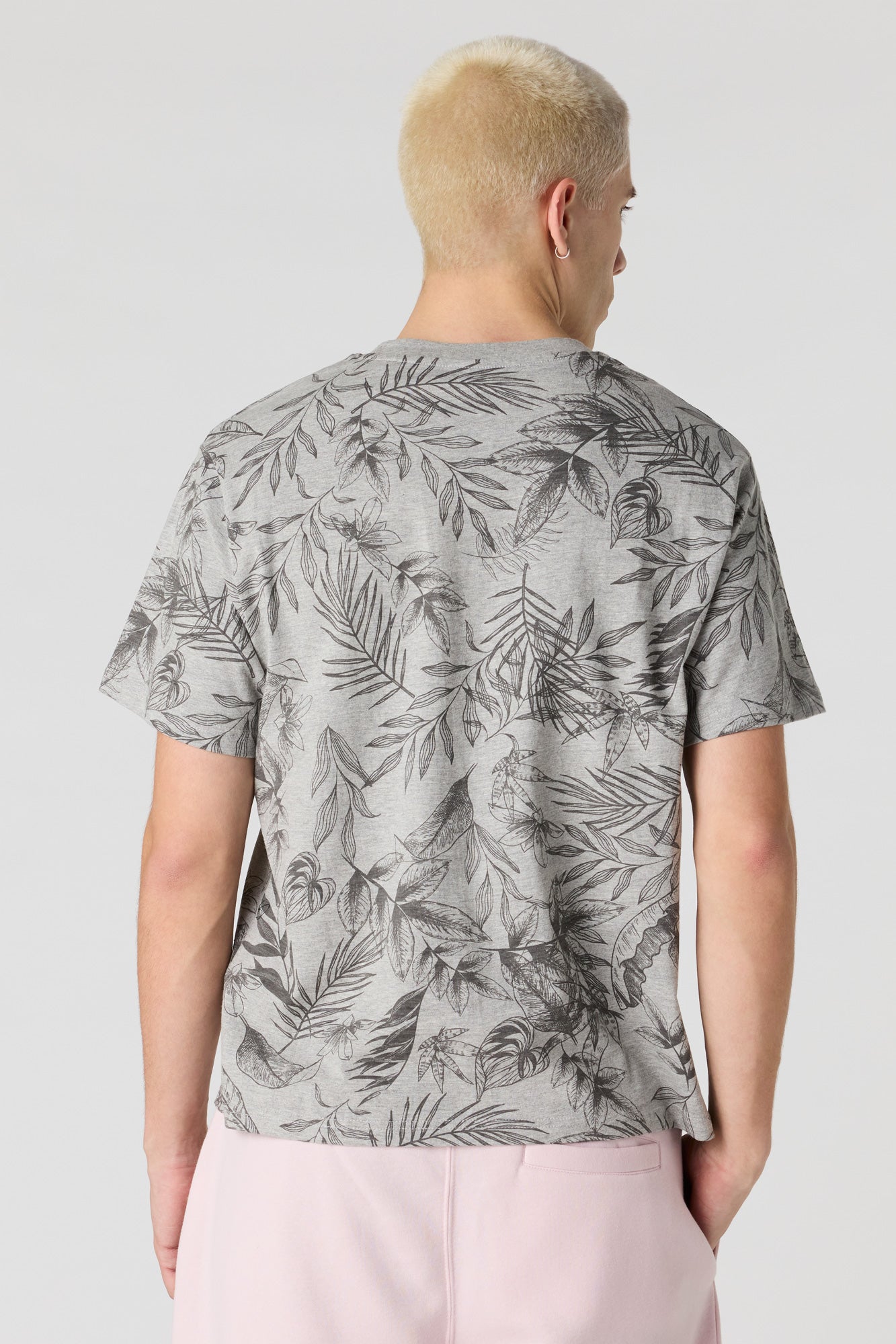 Leaf Print T-Shirt