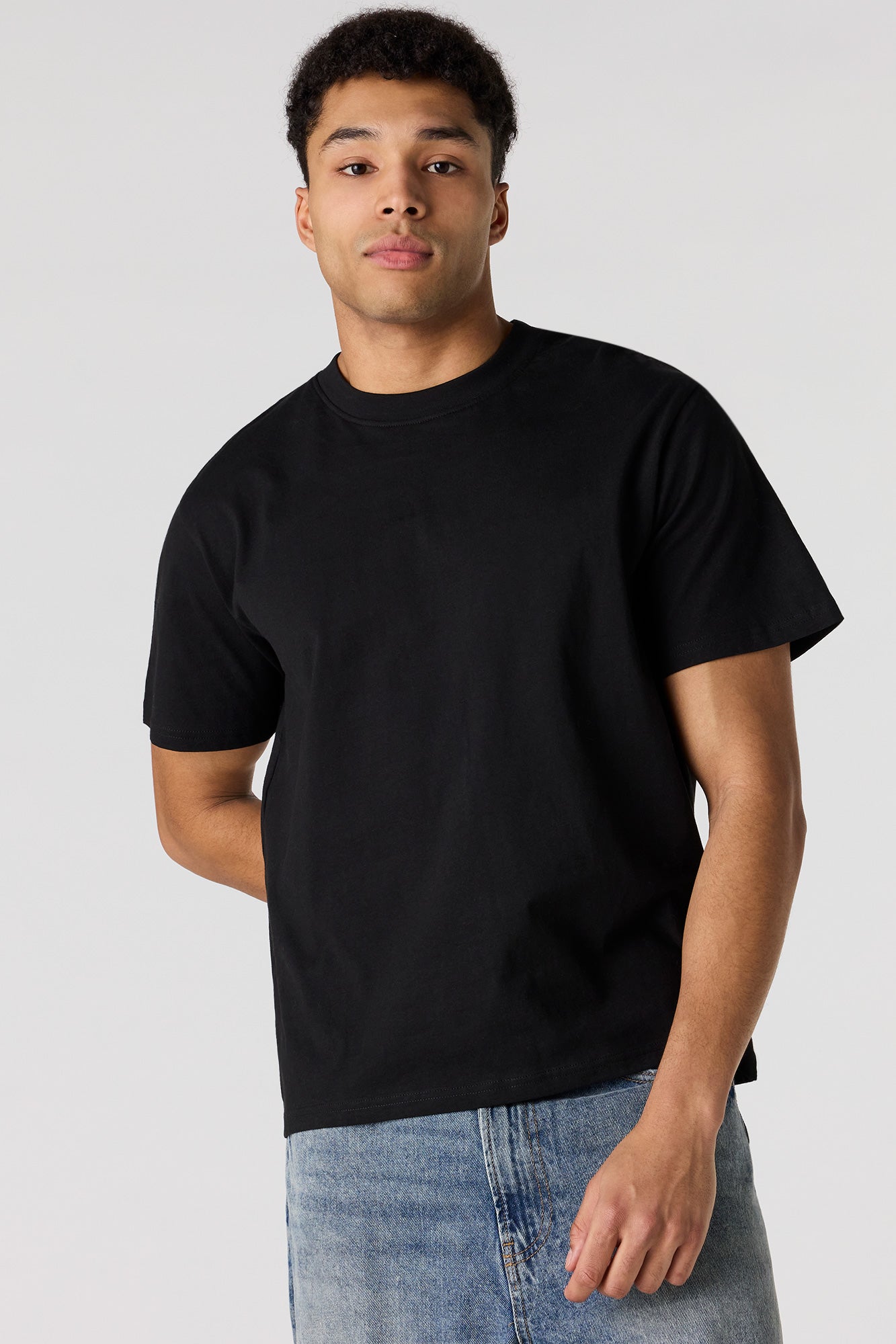 Solid Crewneck T-Shirt
