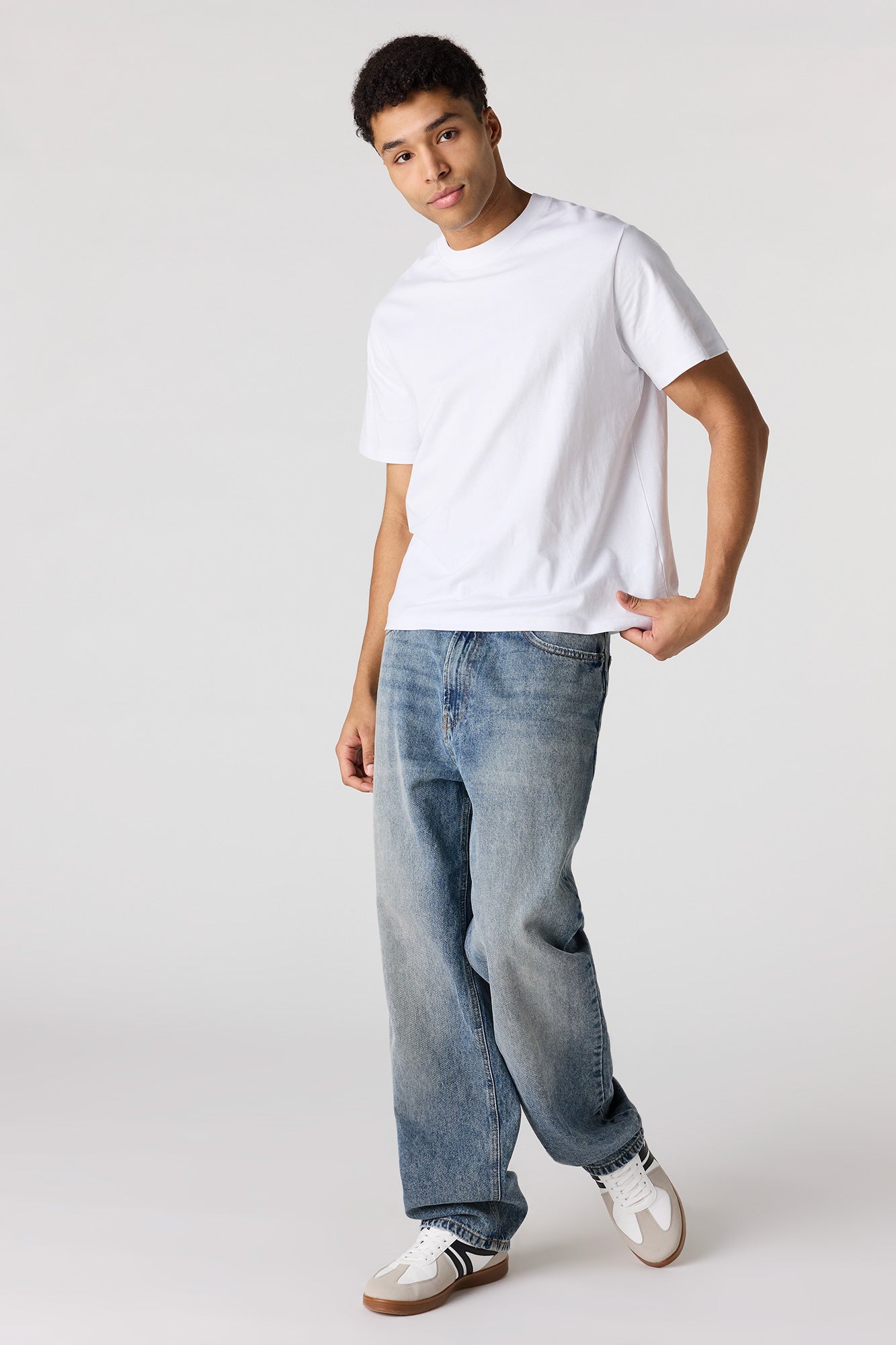 Solid Crewneck T-Shirt