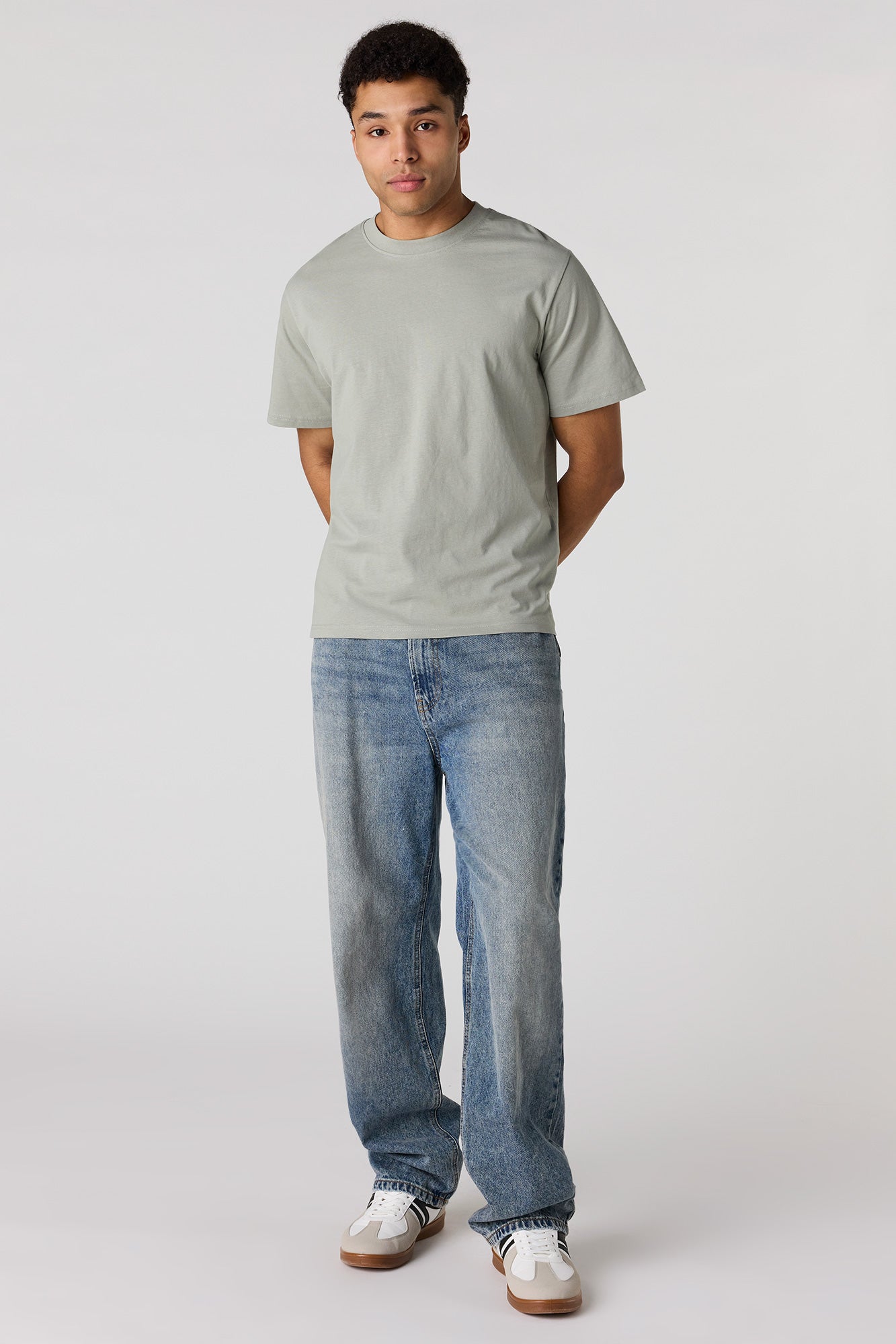 Solid Crewneck T-Shirt