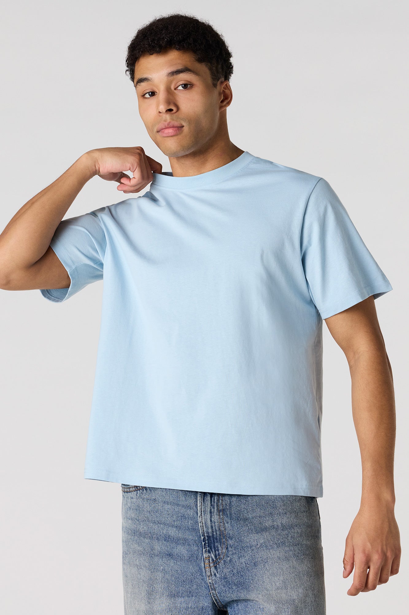 Solid Crewneck T-Shirt