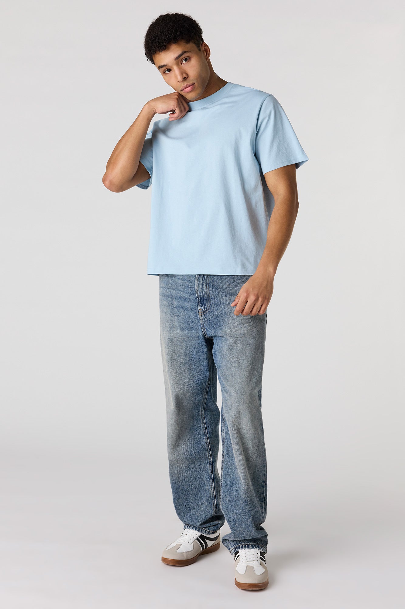 Solid Crewneck T-Shirt