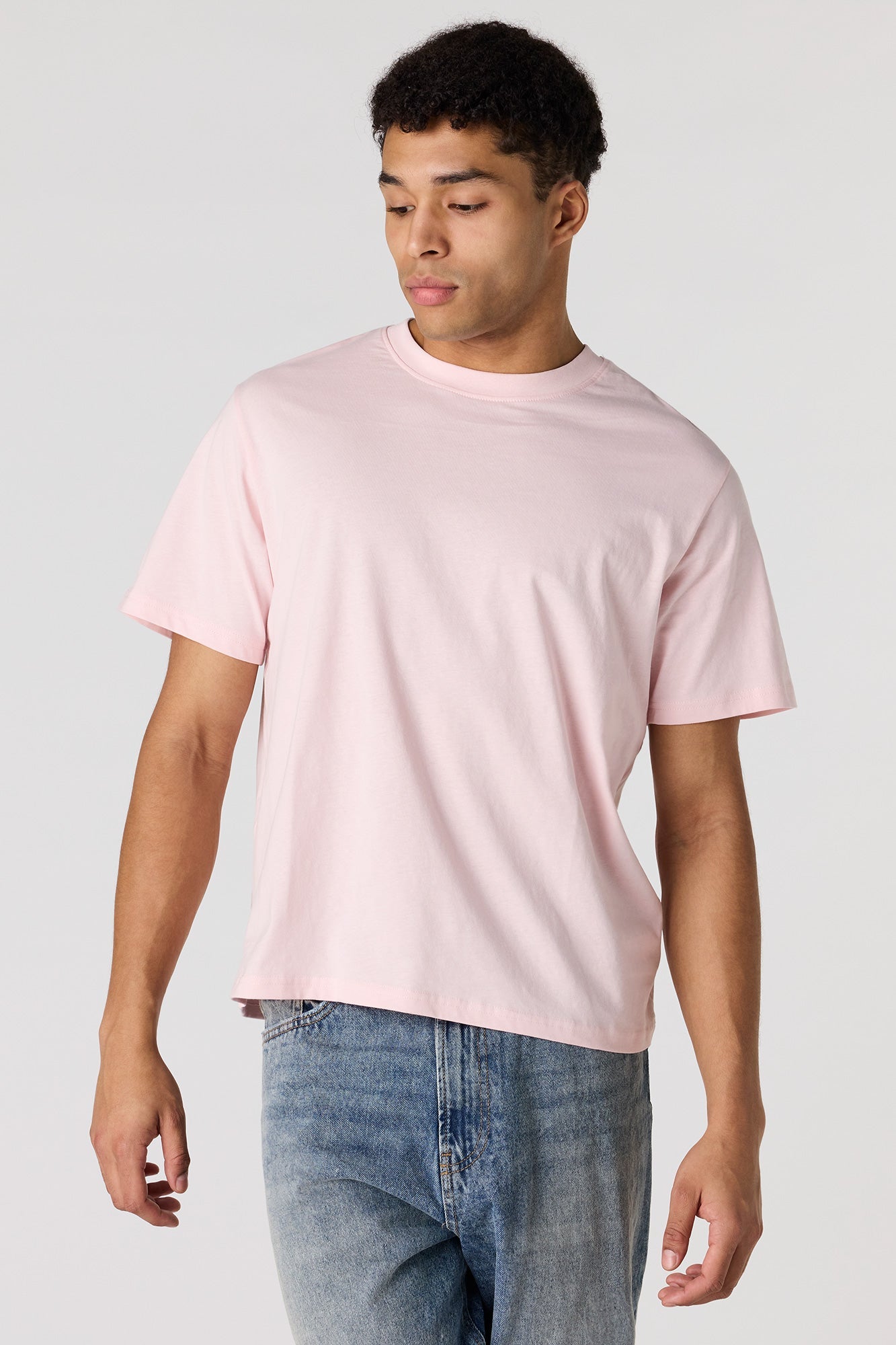 Solid Crewneck T-Shirt