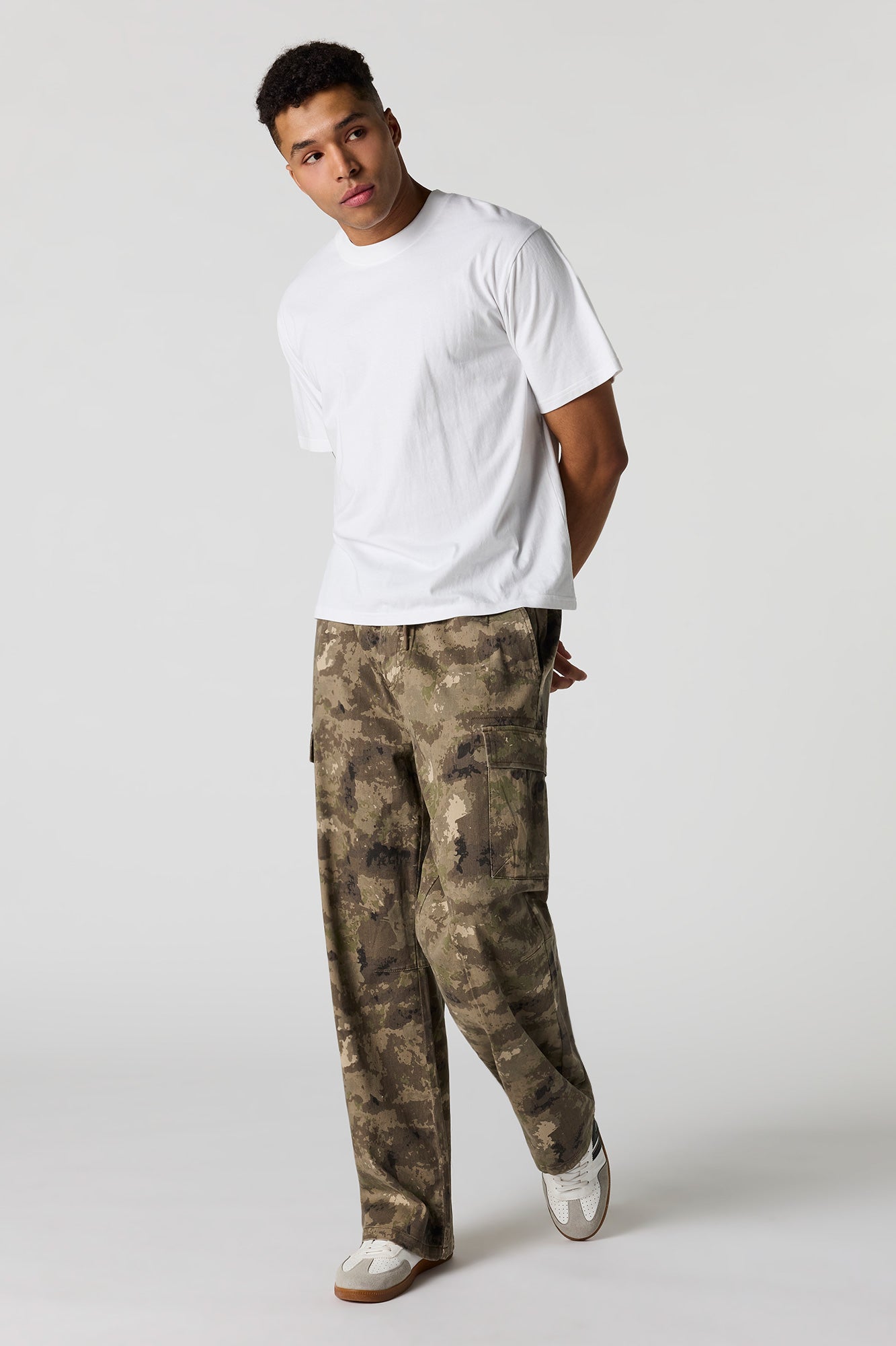 Solid Crew Neck T-Shirt
