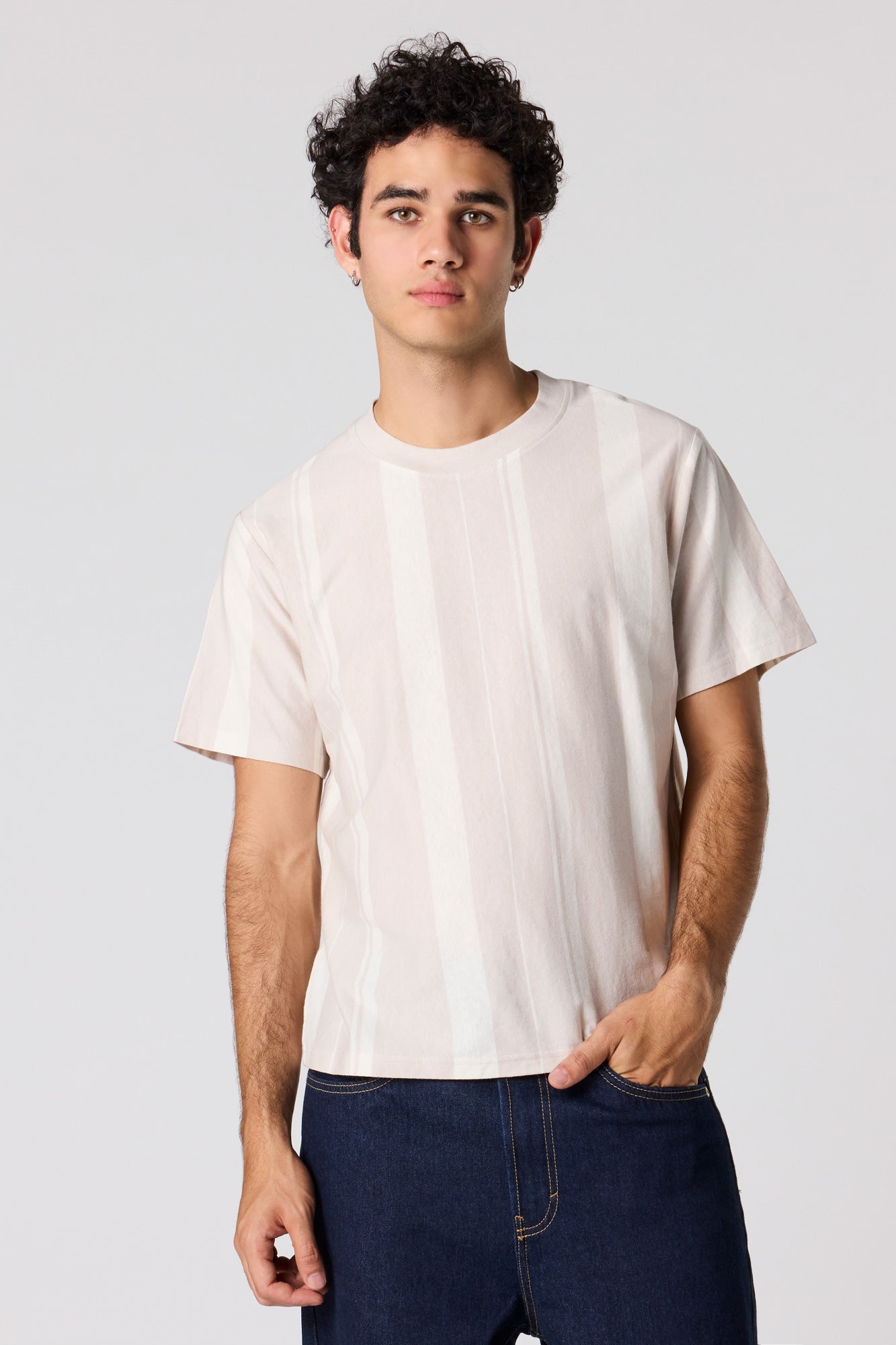 Vertical Striped T-Shirt