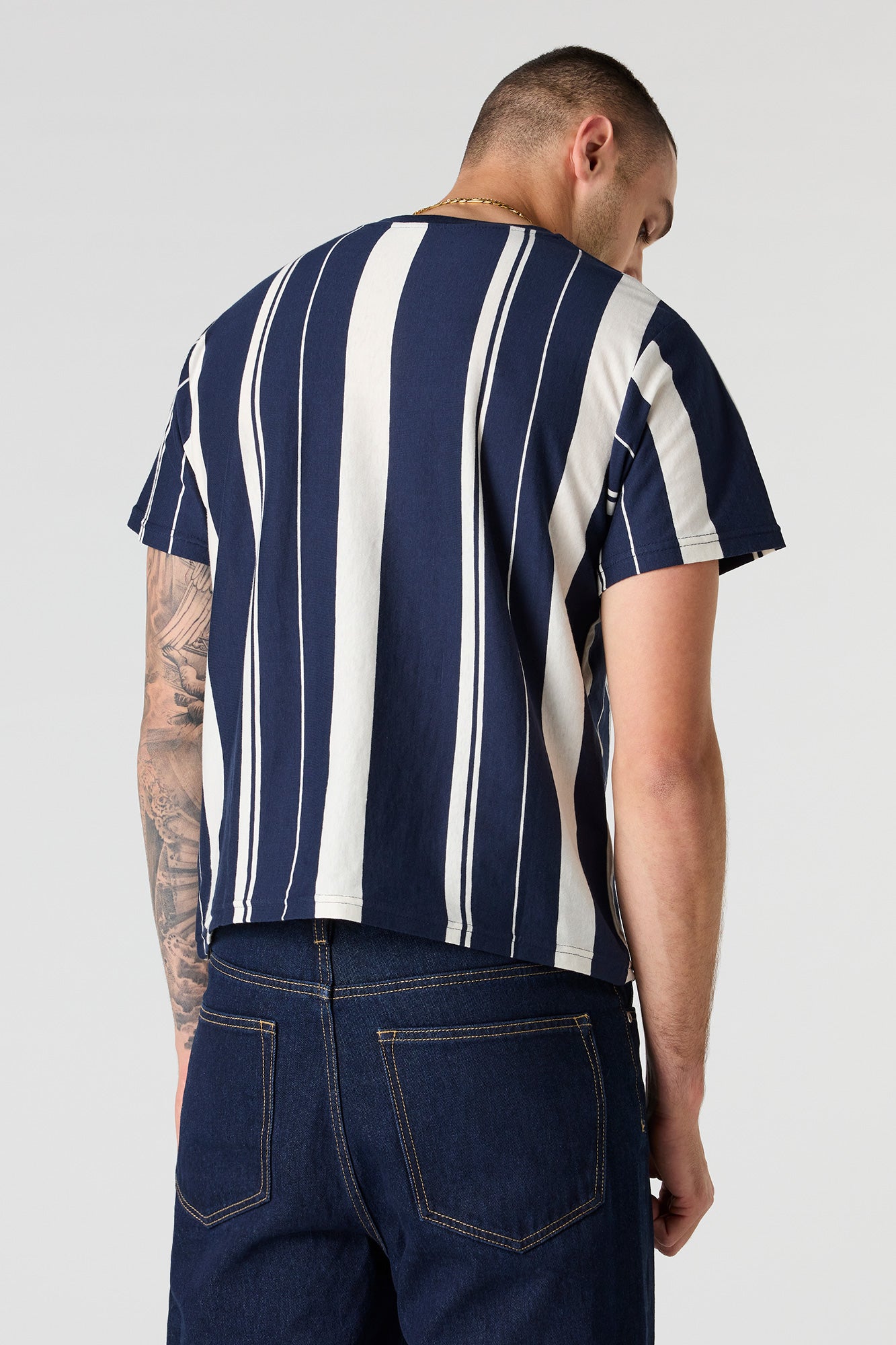 Vertical Striped T-Shirt
