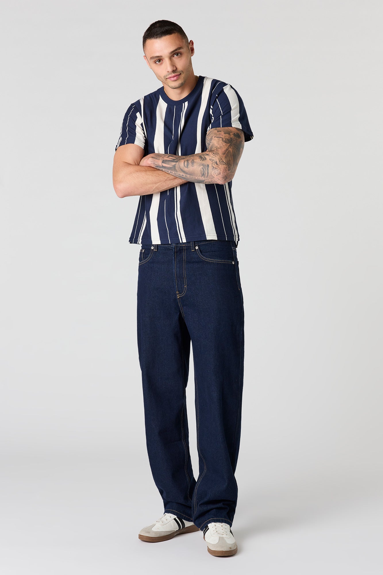 Vertical Striped T-Shirt