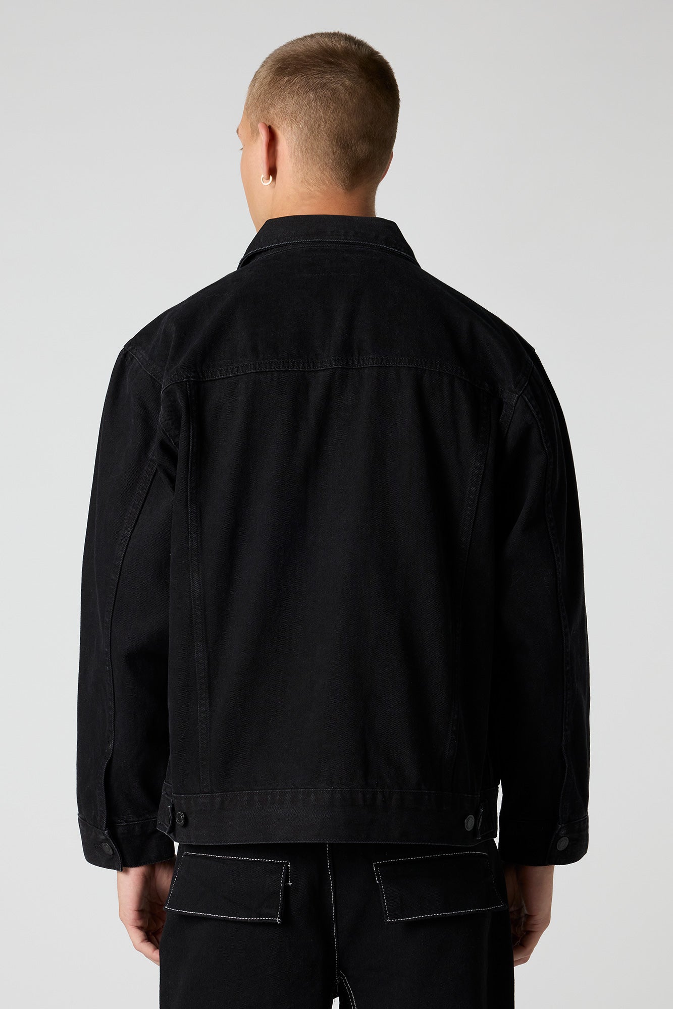 Relaxed Denim Trucker Jacket