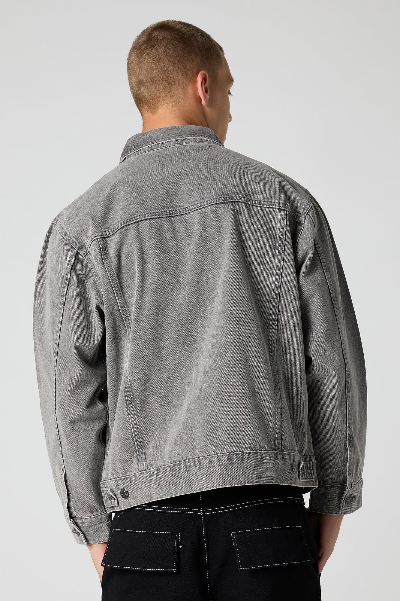Relaxed Denim Trucker Jacket