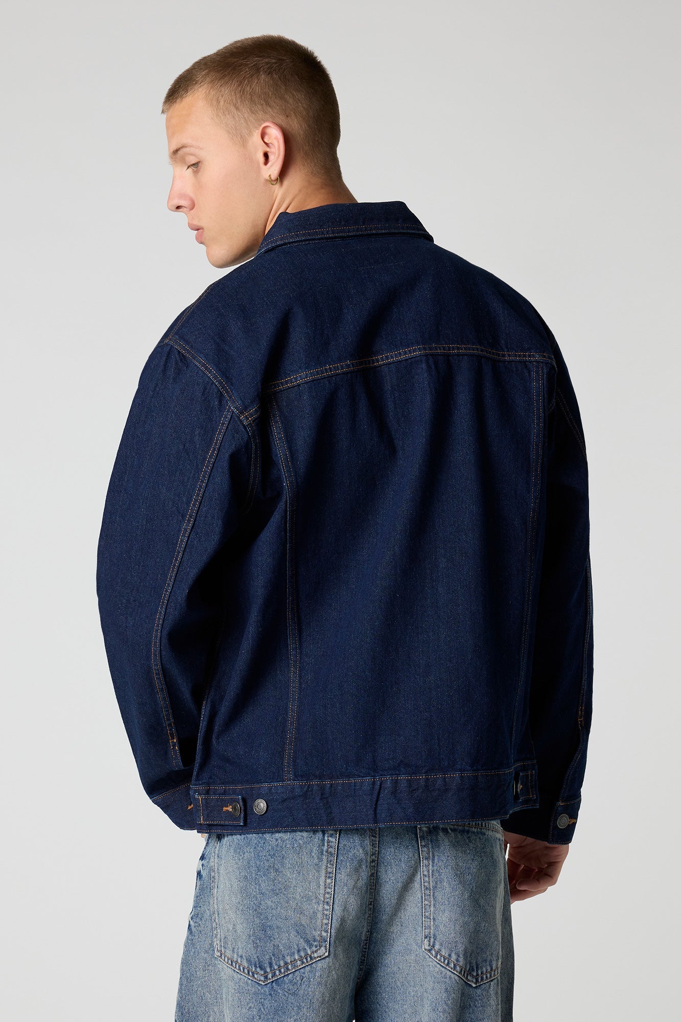 Relaxed Denim Trucker Jacket