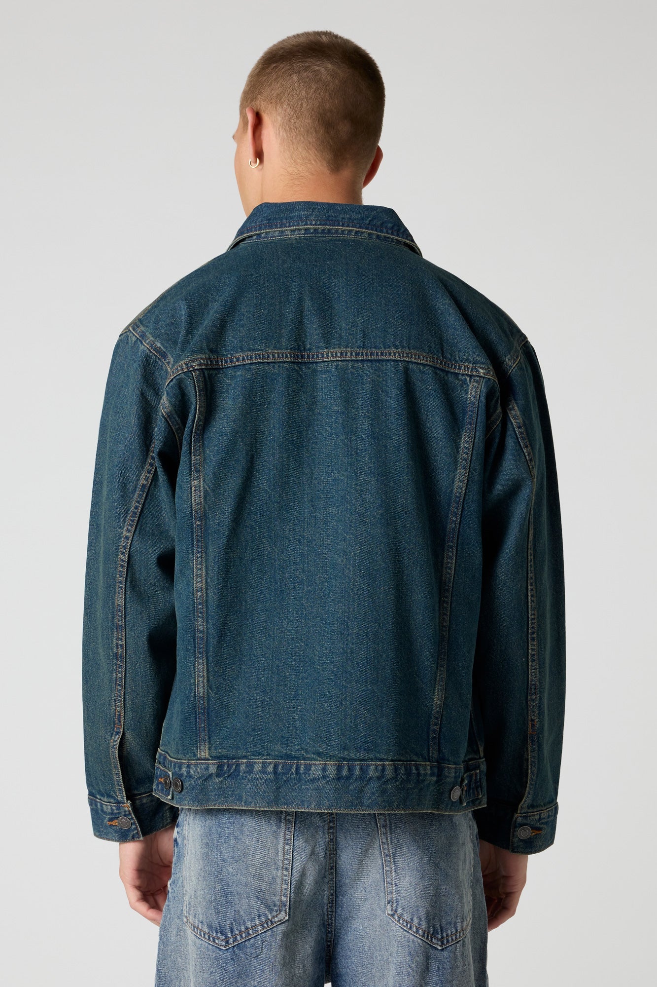 Relaxed Denim Trucker Jacket