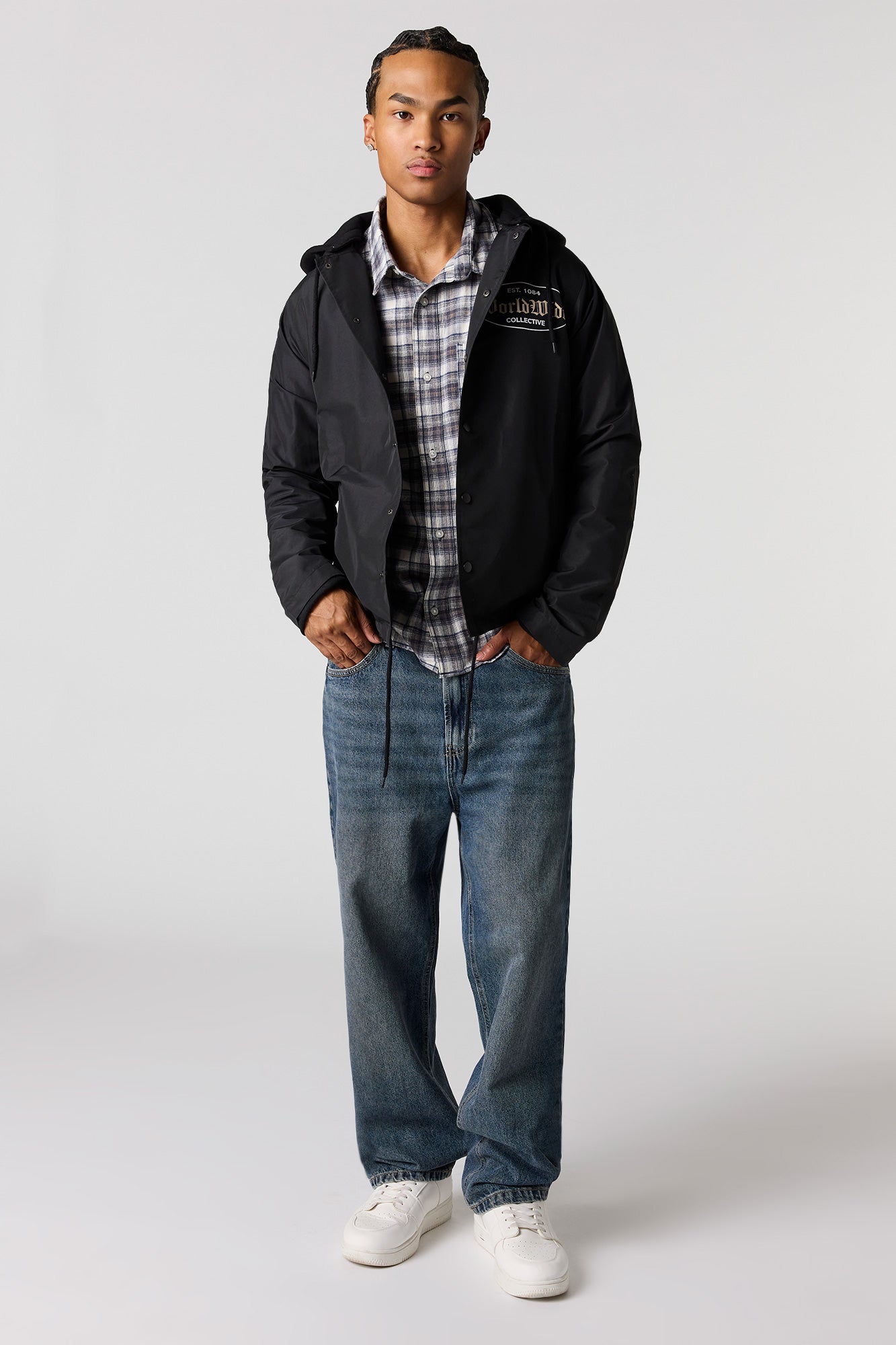 Graphic Bomber Jacket