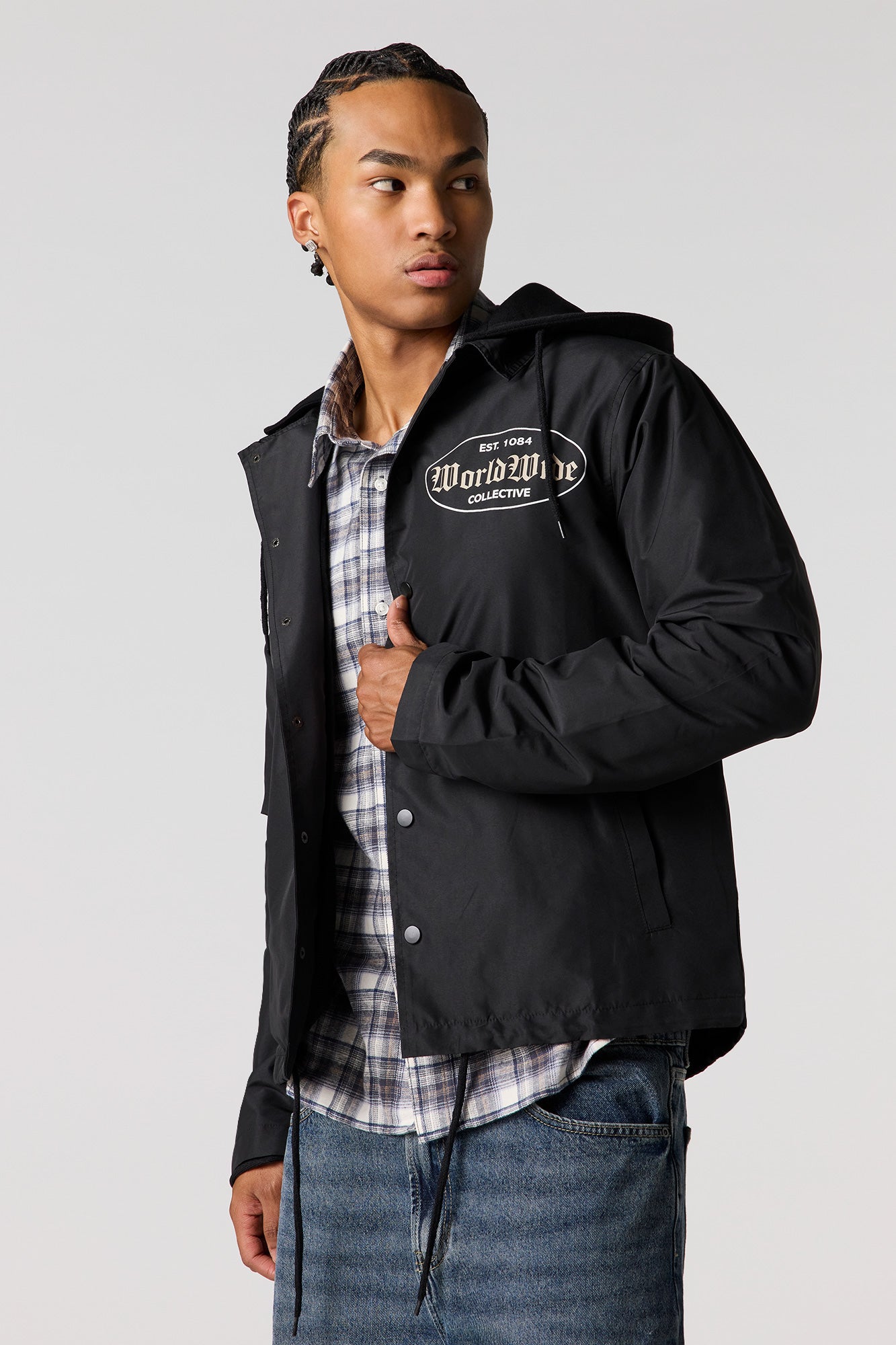Graphic Bomber Jacket