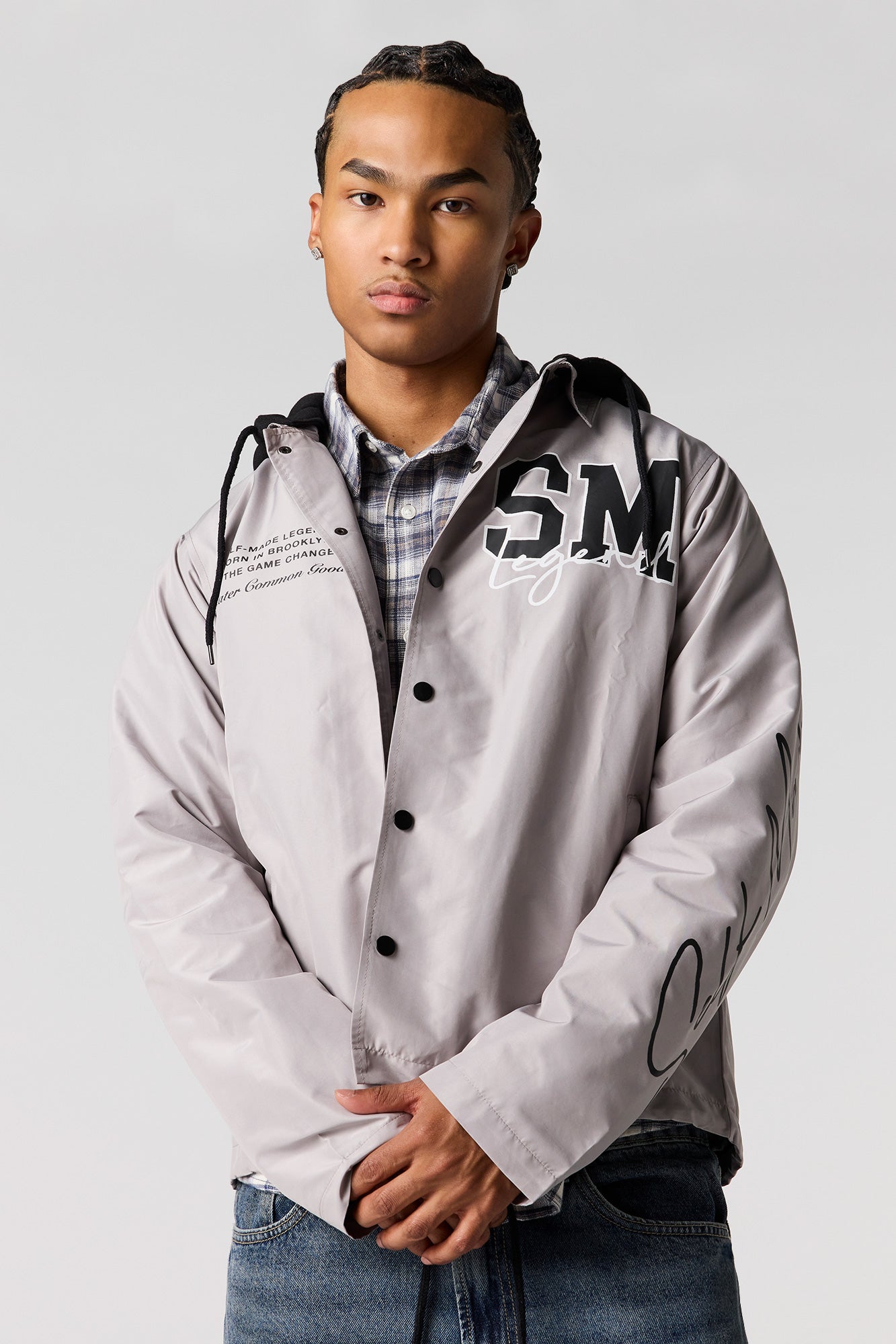 Graphic Bomber Jacket