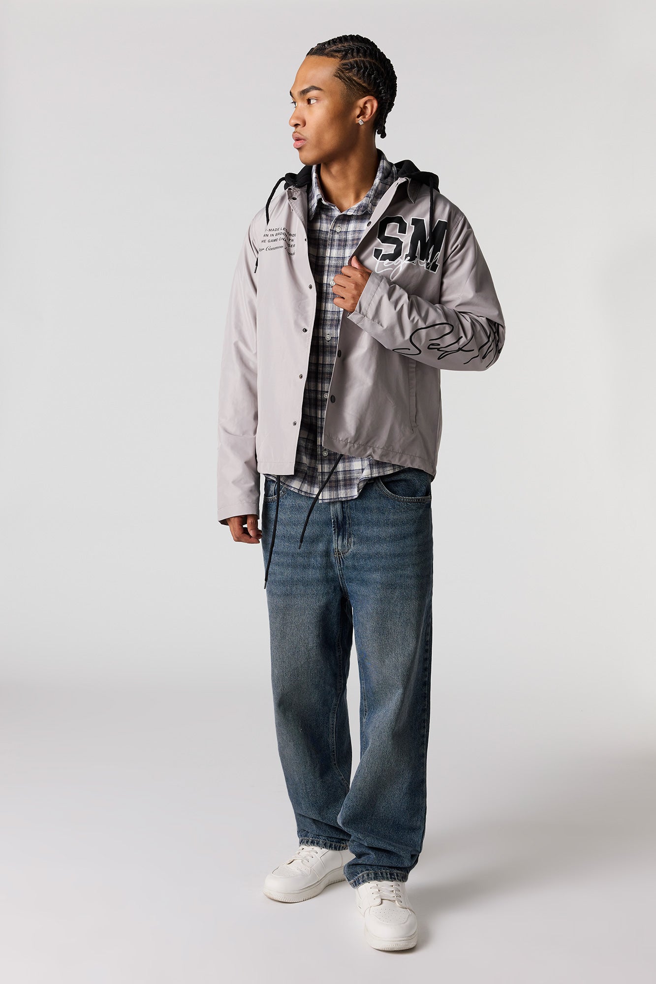 Graphic Bomber Jacket