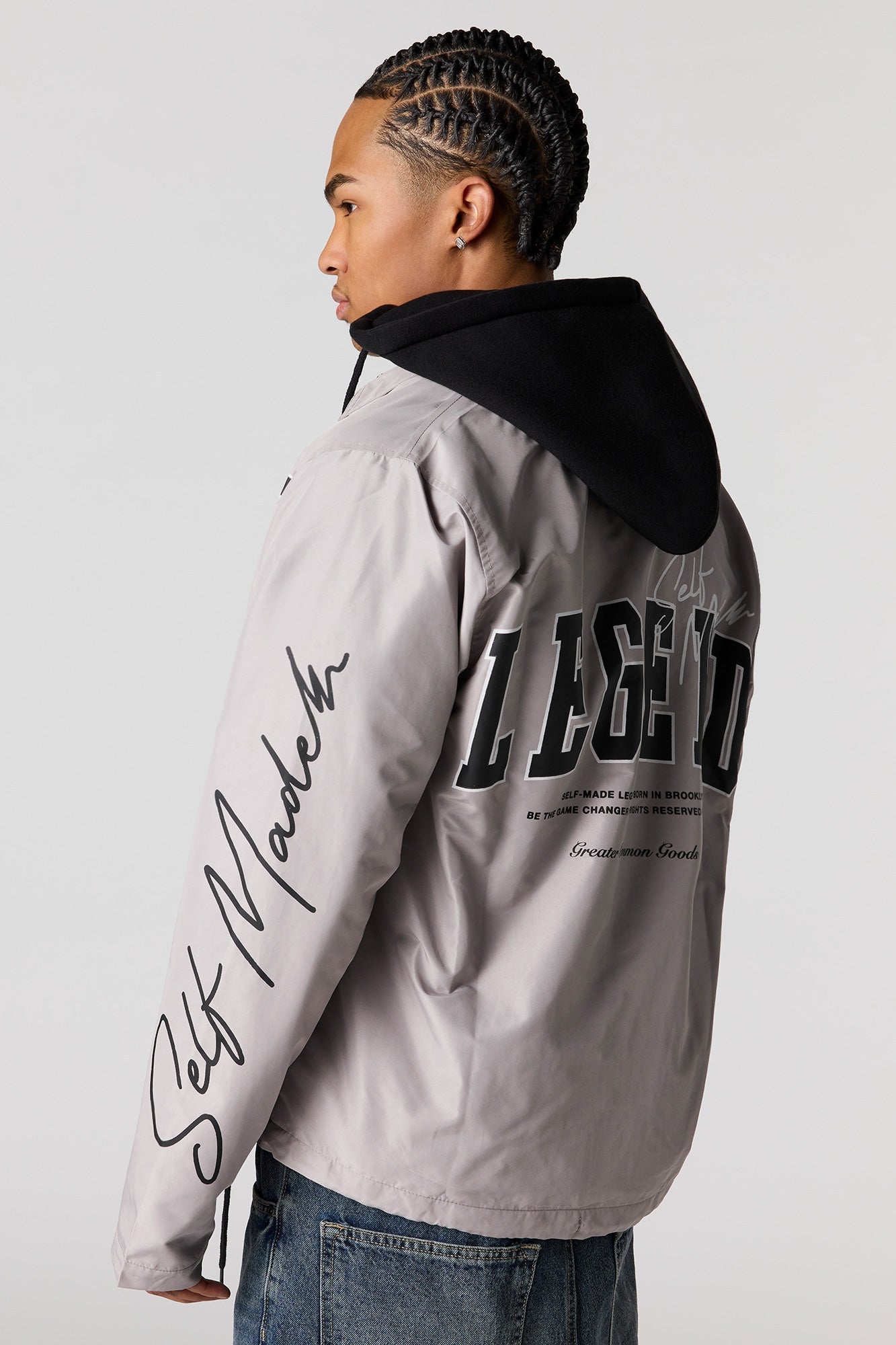Graphic Bomber Jacket