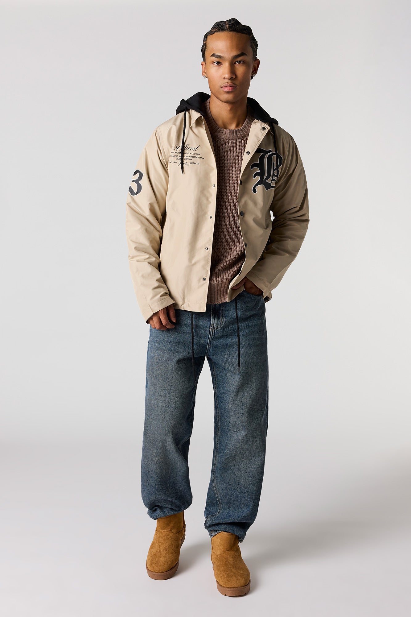 Graphic Bomber Jacket