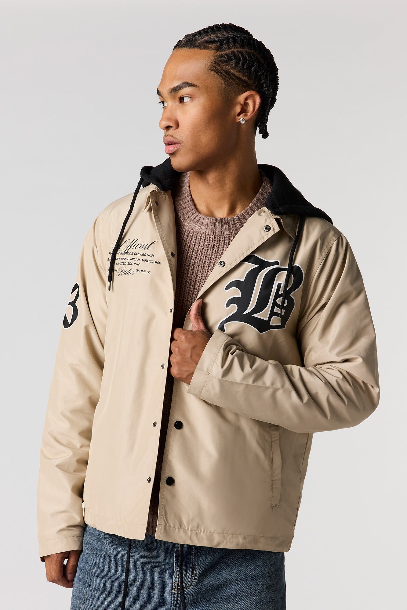 Graphic Bomber Jacket