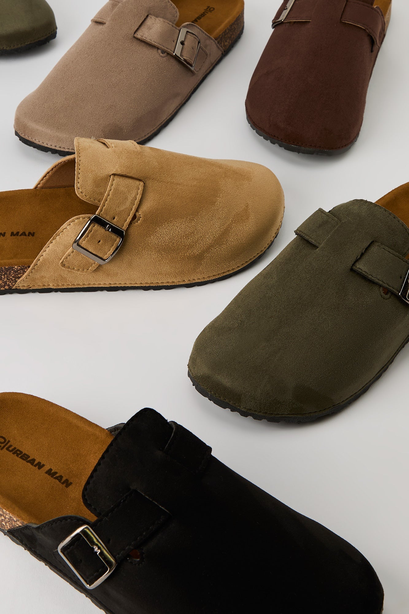 Faux Suede Clog Sandal