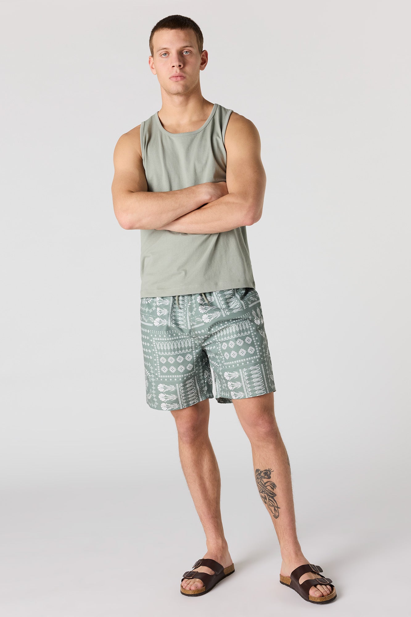Printed Swim Short