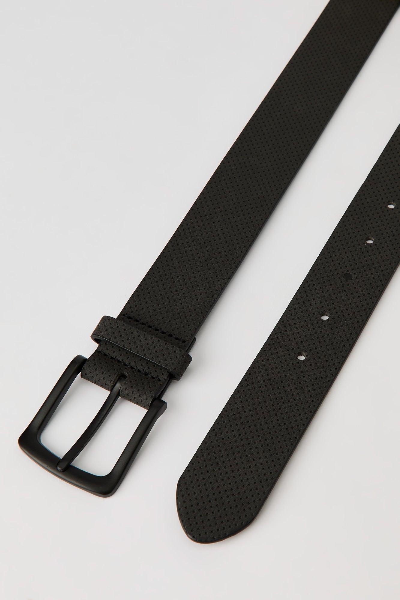 Faux Leather Textured Belt