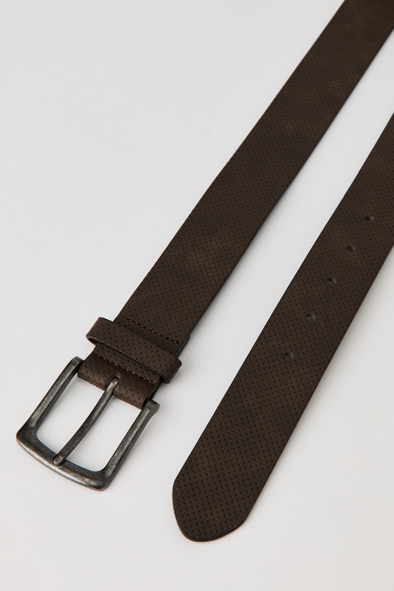 Faux Leather Textured Belt