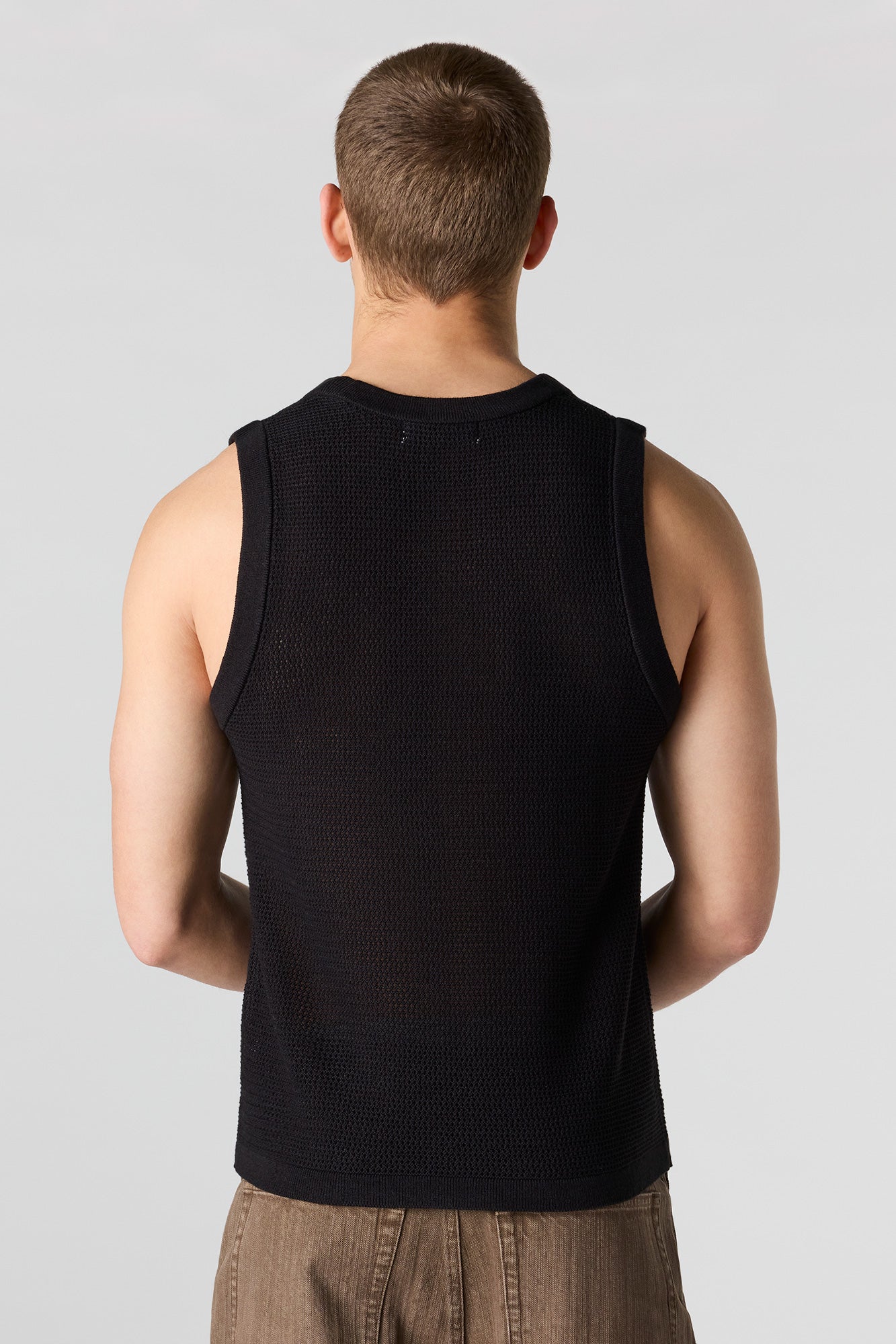 Open Knit Tank