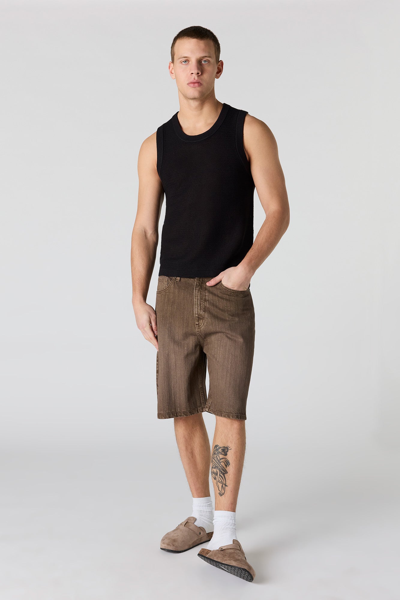 Open Knit Tank
