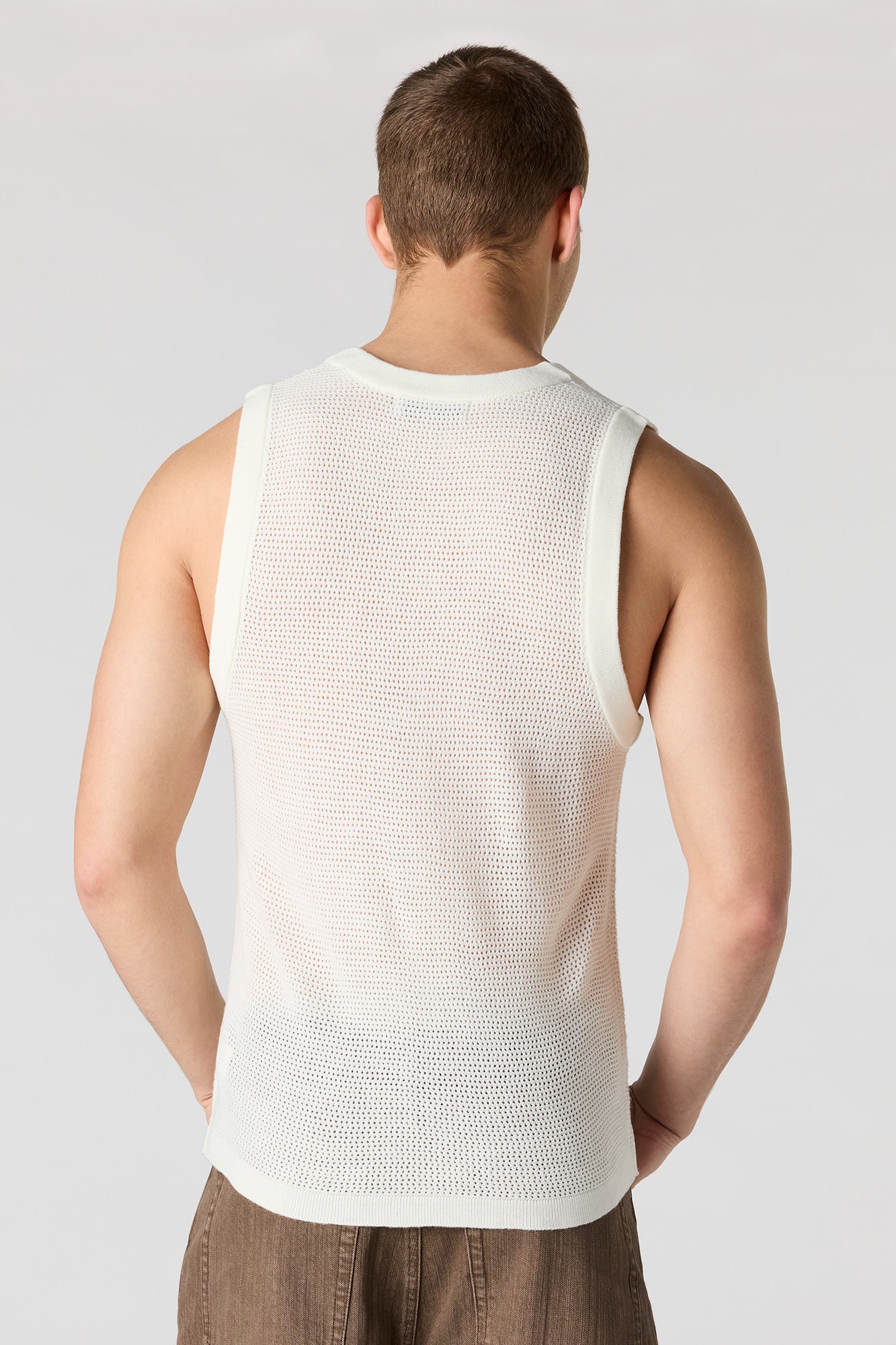Open Knit Tank