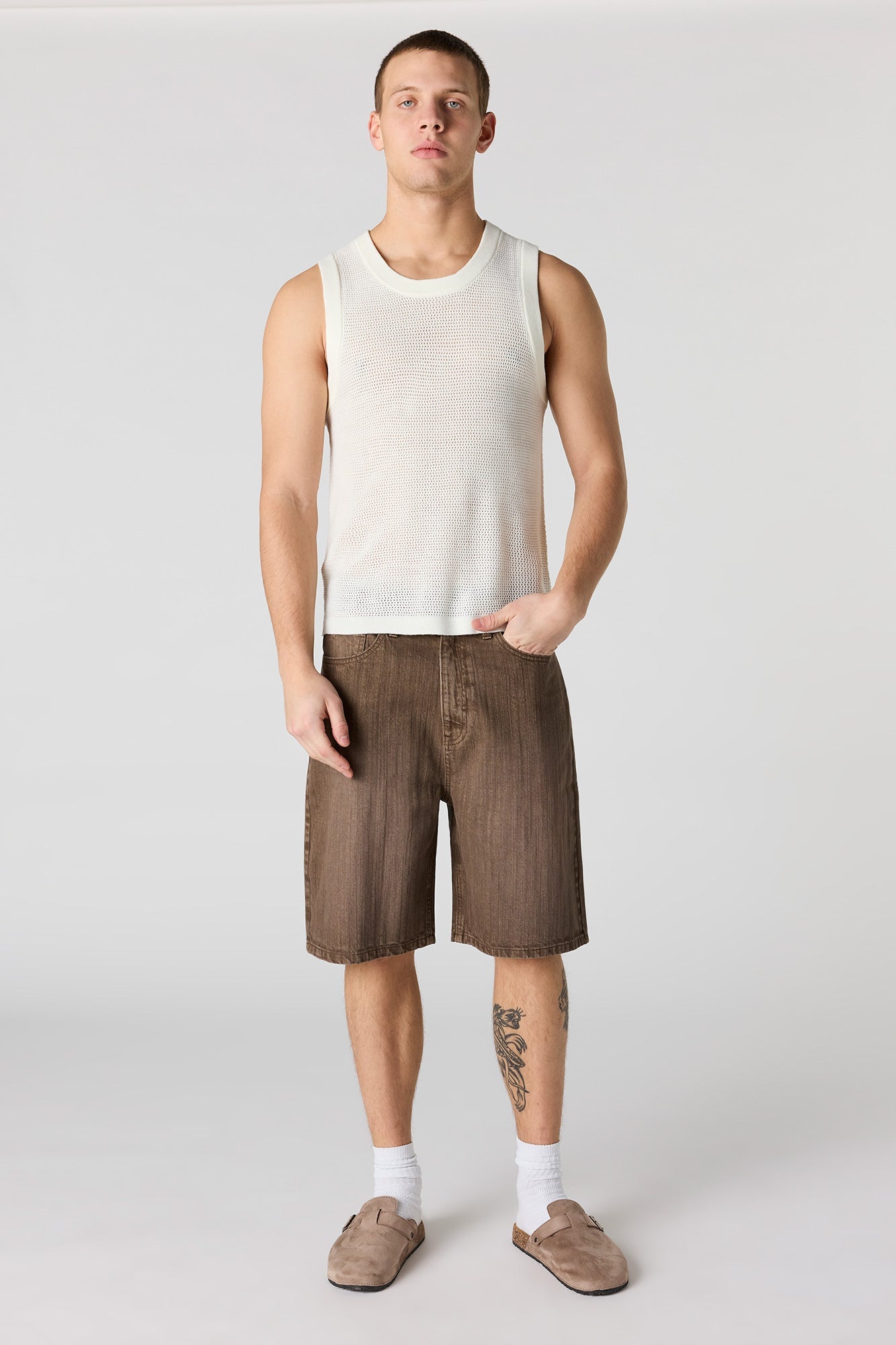 Open Knit Tank